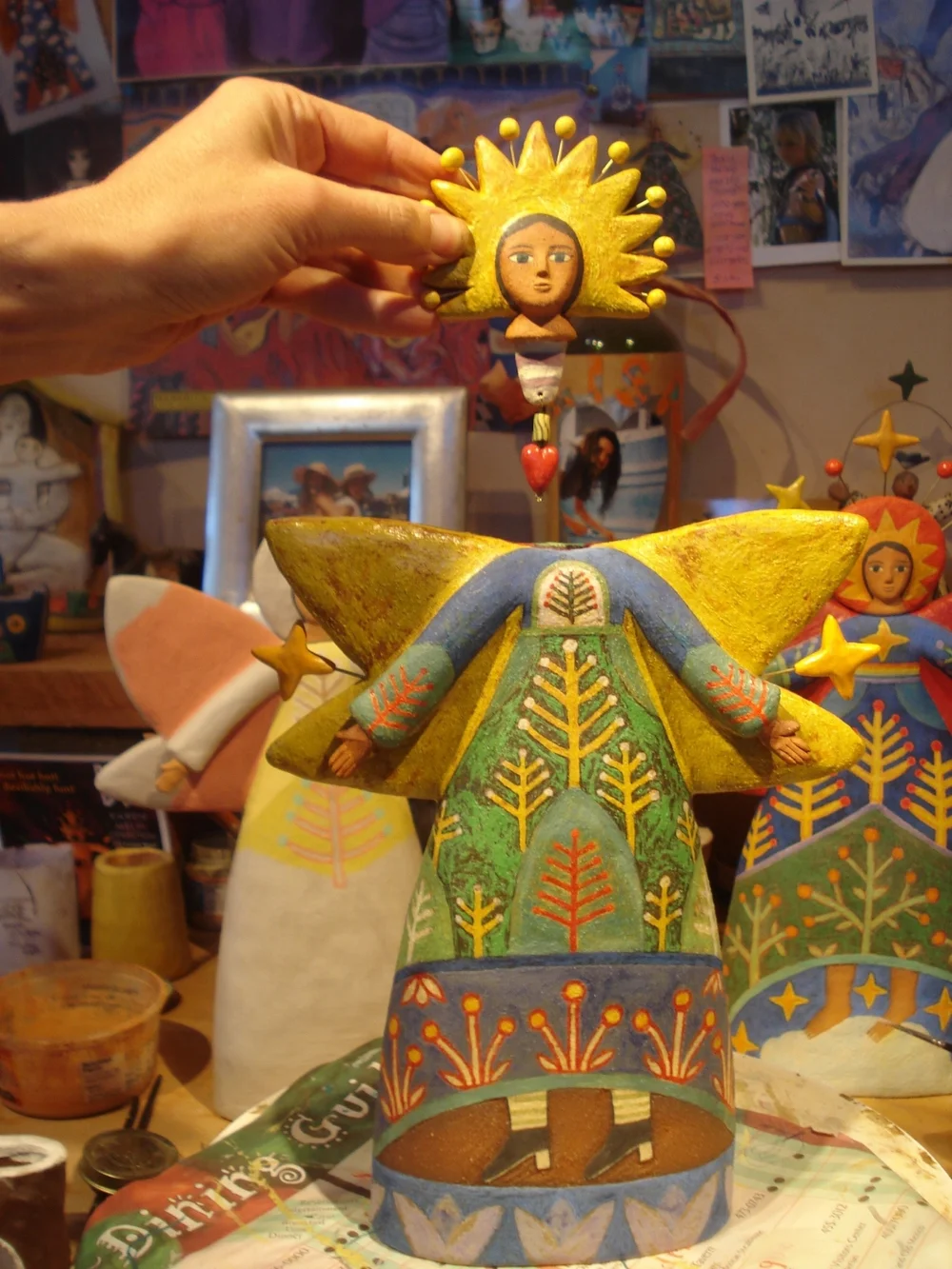 Lisa Smith Ceramics—in studio