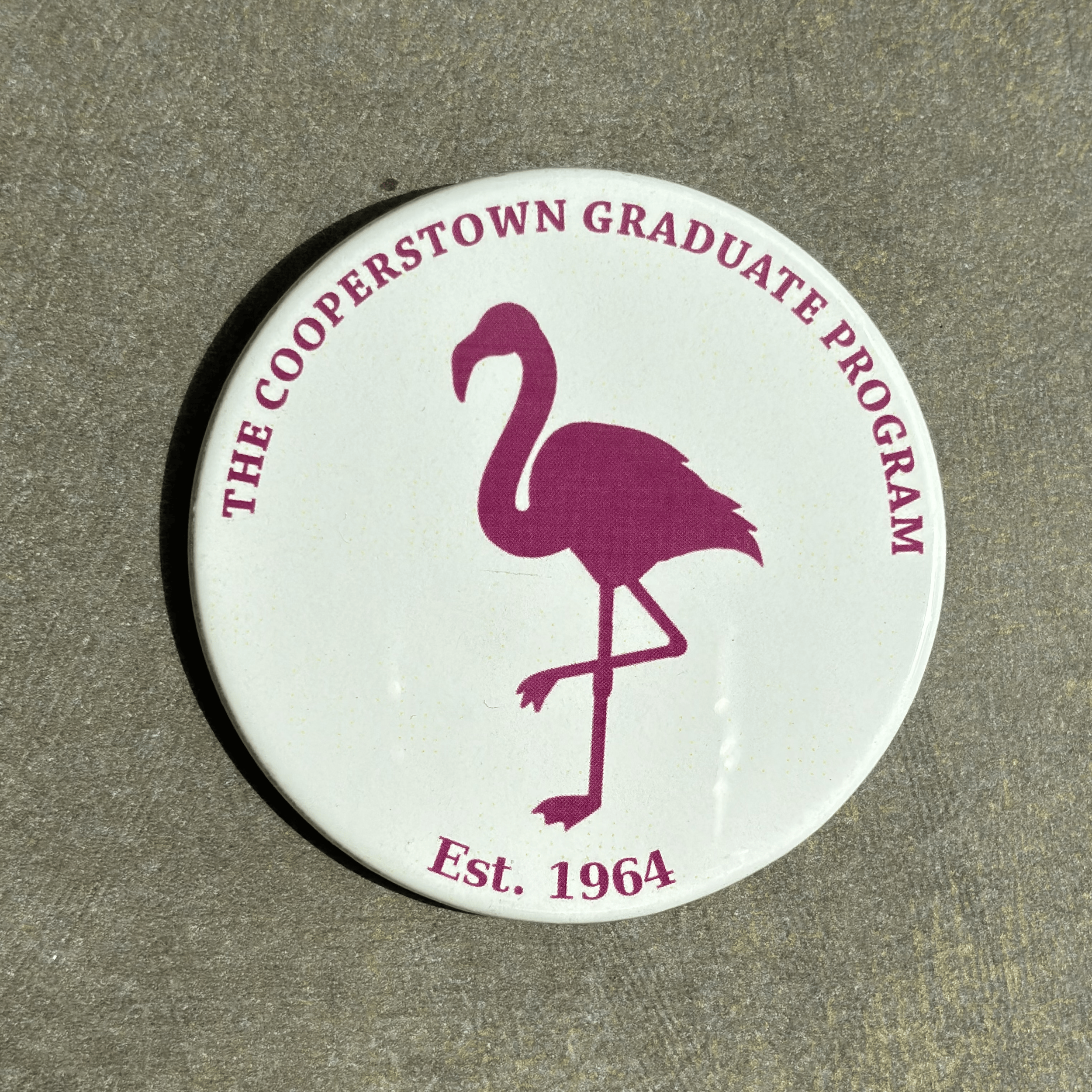 CGP Flamingo Button