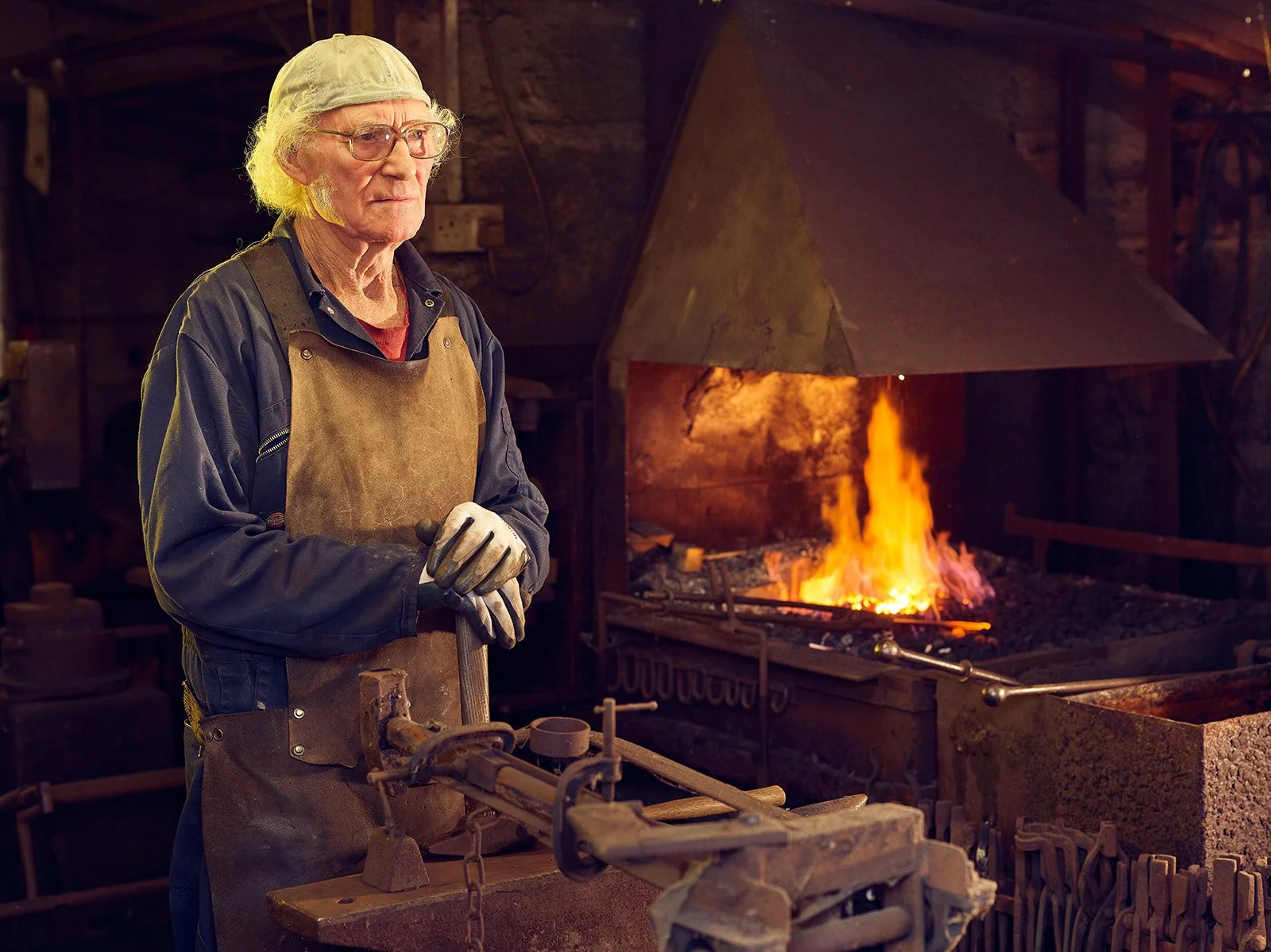 David Butler - Blacksmith : Editorial Portrait Photography