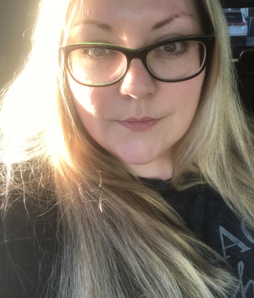 April selfie - so much blonde!