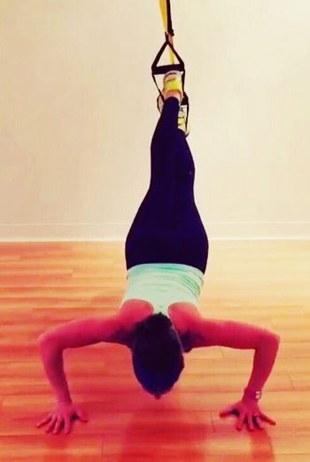 This TRX is FAR more advanced than mine, Erica rules!