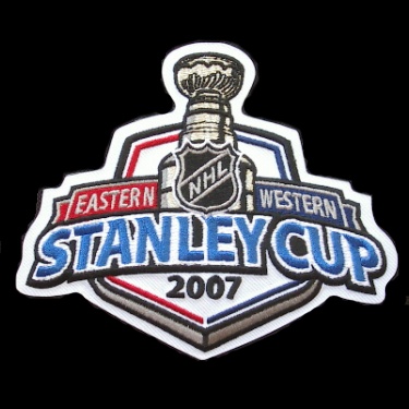 NHL Stanley 2007 Cup Logo Patch