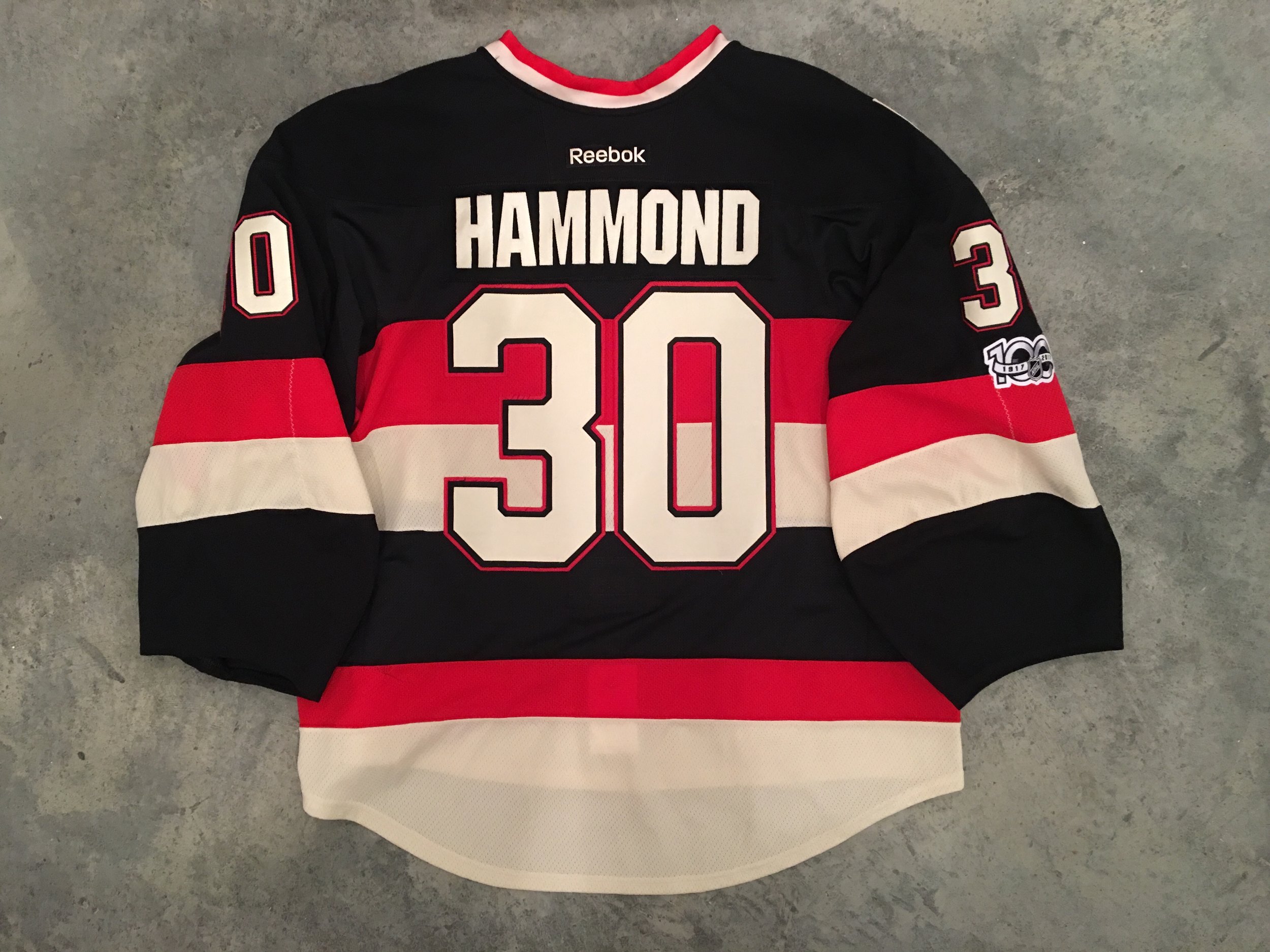 Ottawa Senators Heritage Classic jersey