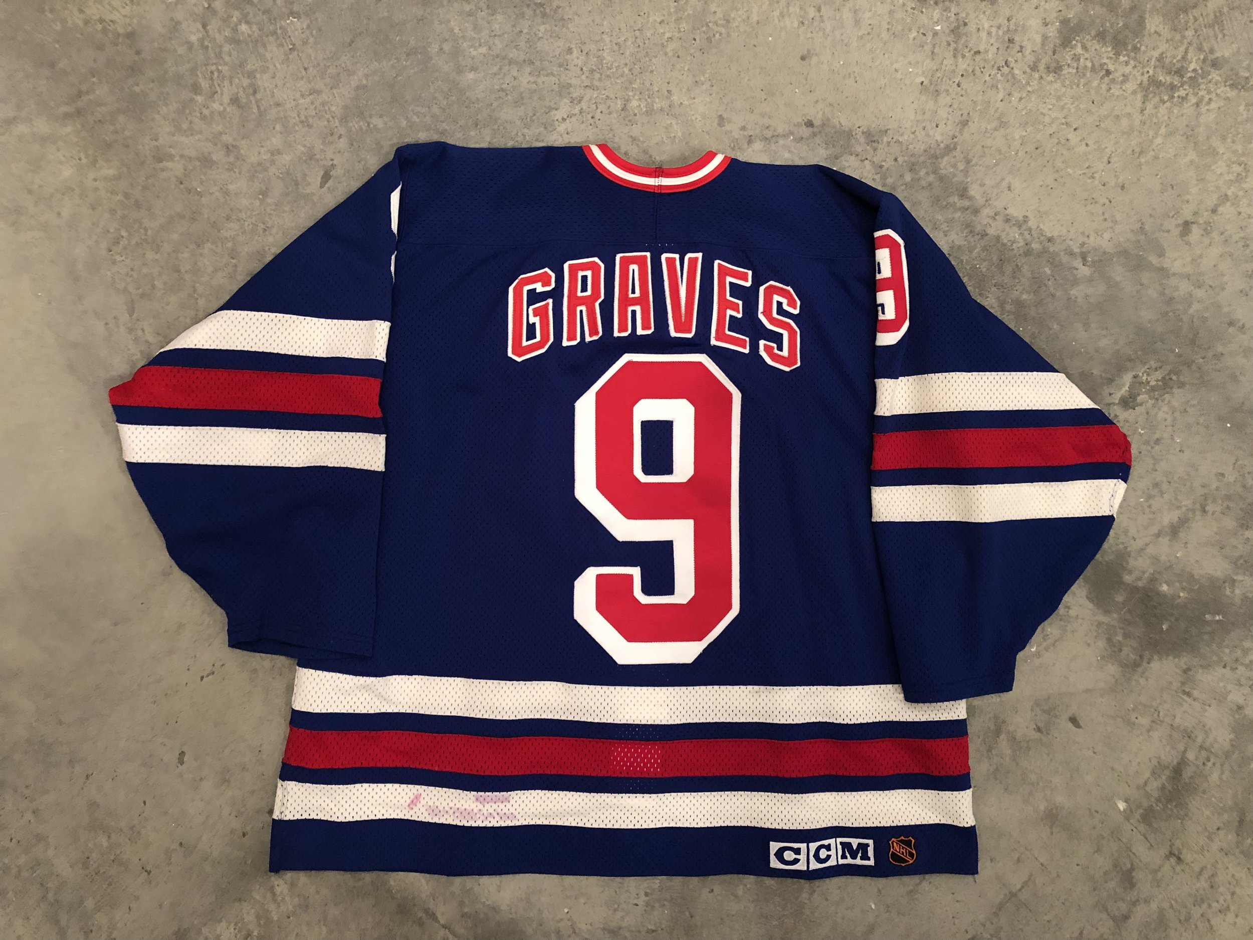 adam graves jersey