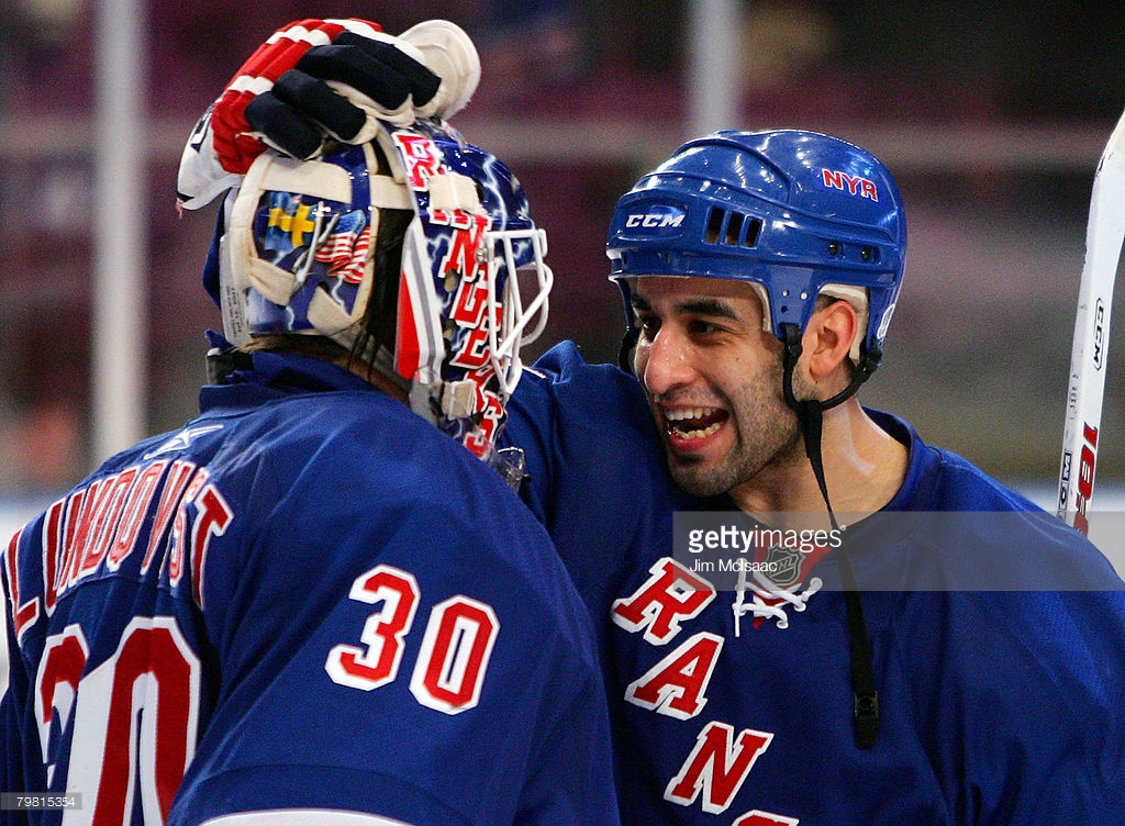 HENRIK LUNDQVIST PRE-NHL FROLUNDA INDIANS PRACTICE/GAME WORN