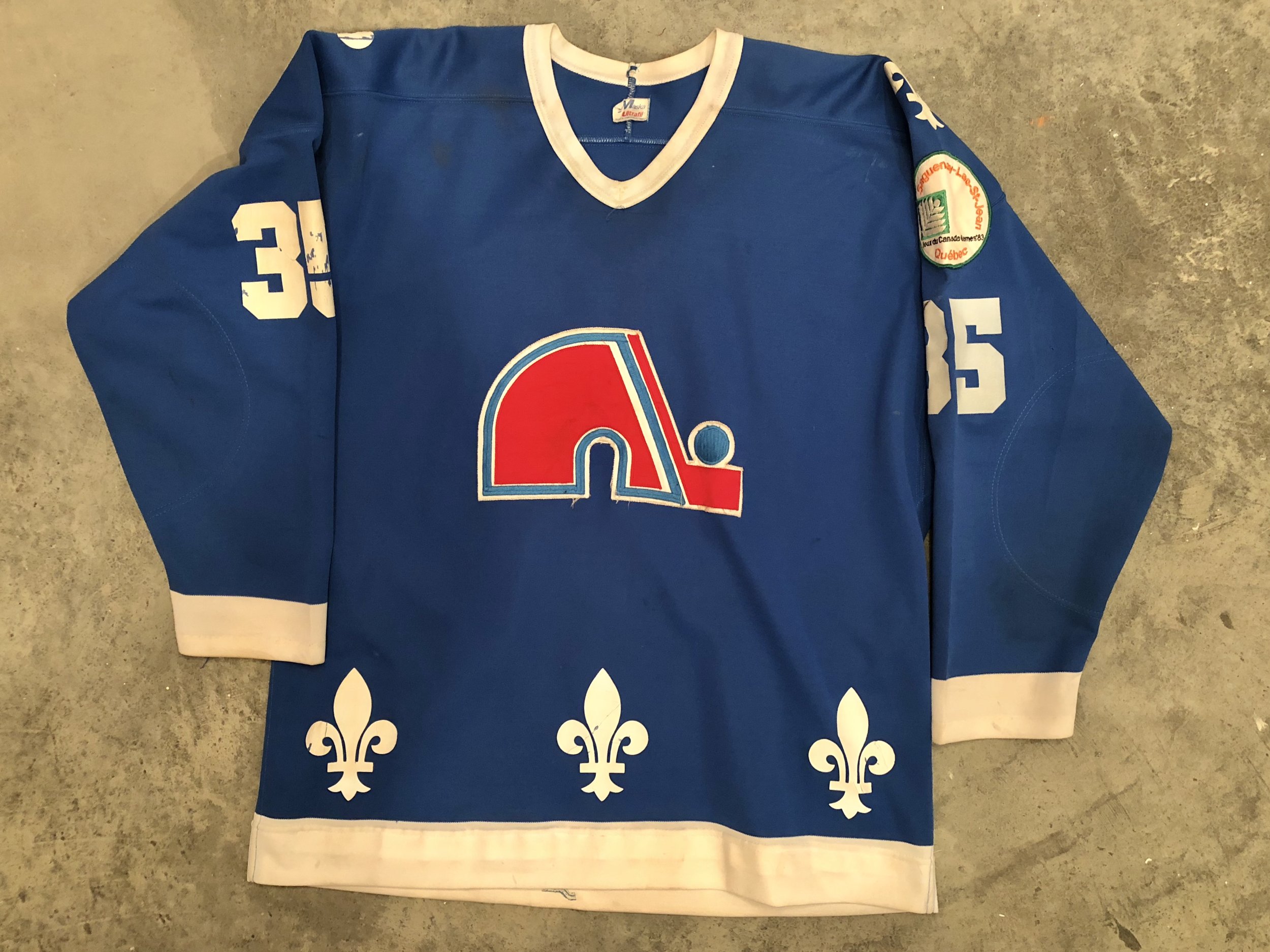 Quebec Nordiques Game Worn Jerseys