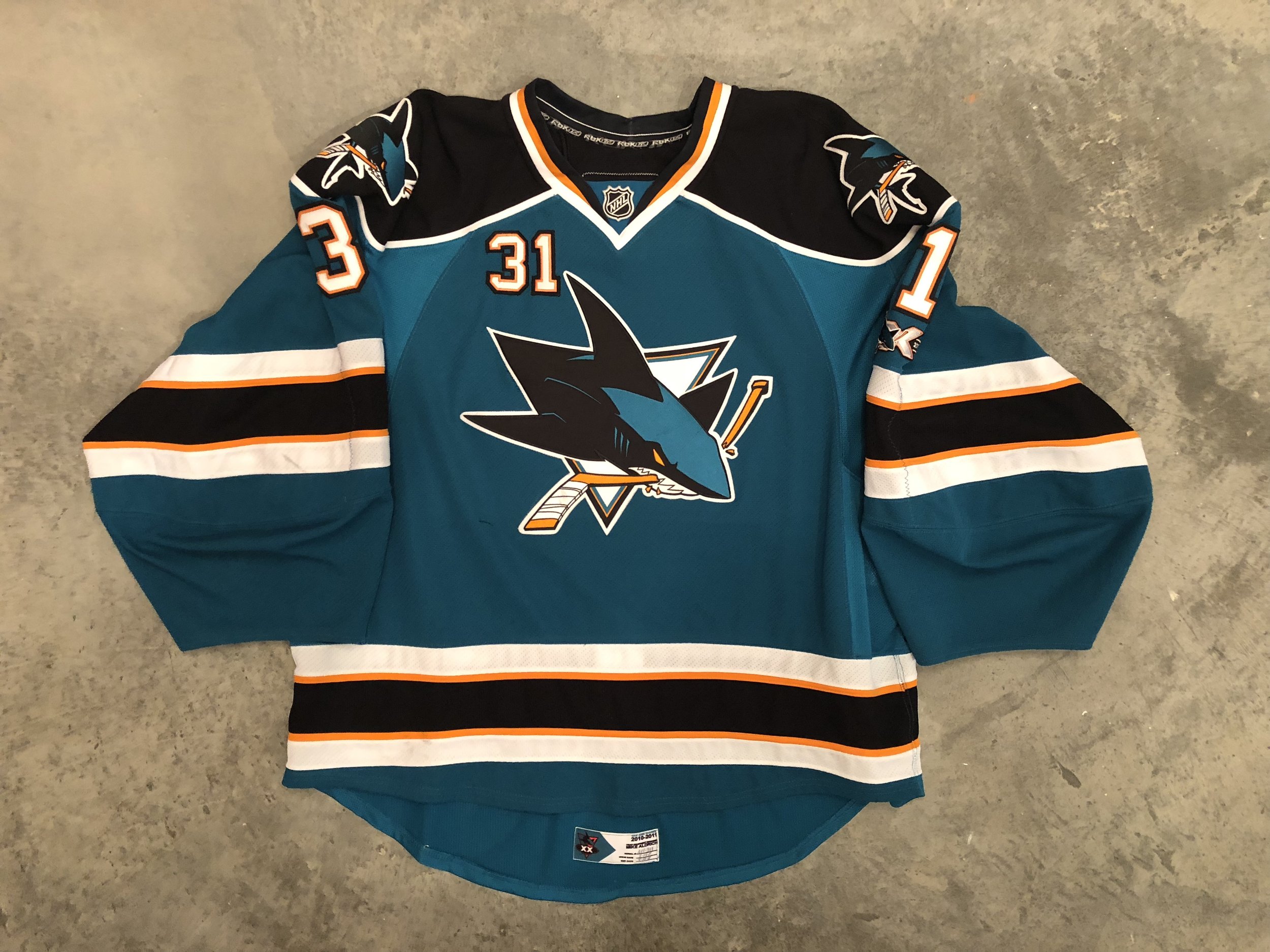 niemi sharks jersey