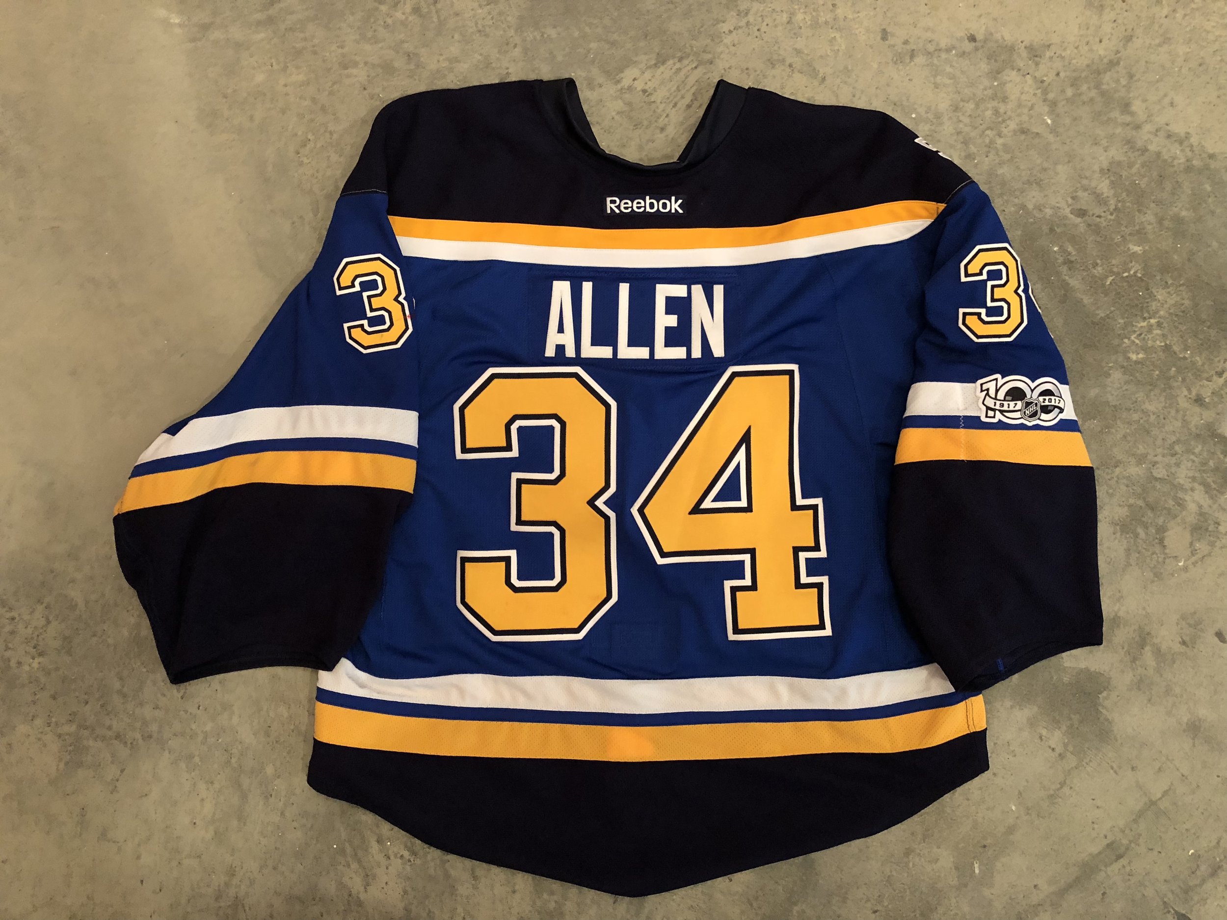 jake allen jersey