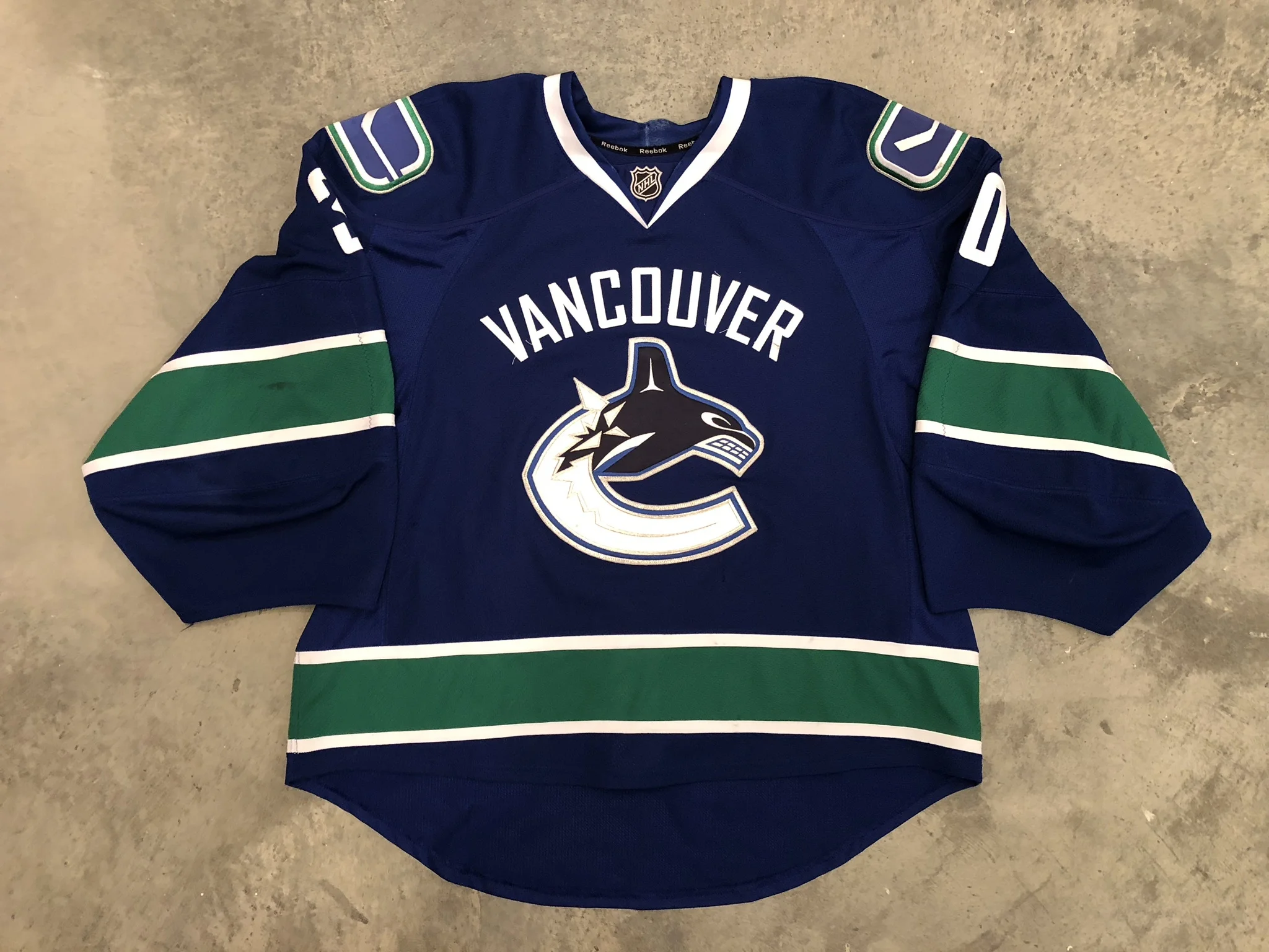 Ryan Miller Canucks — Game Worn Goalie 