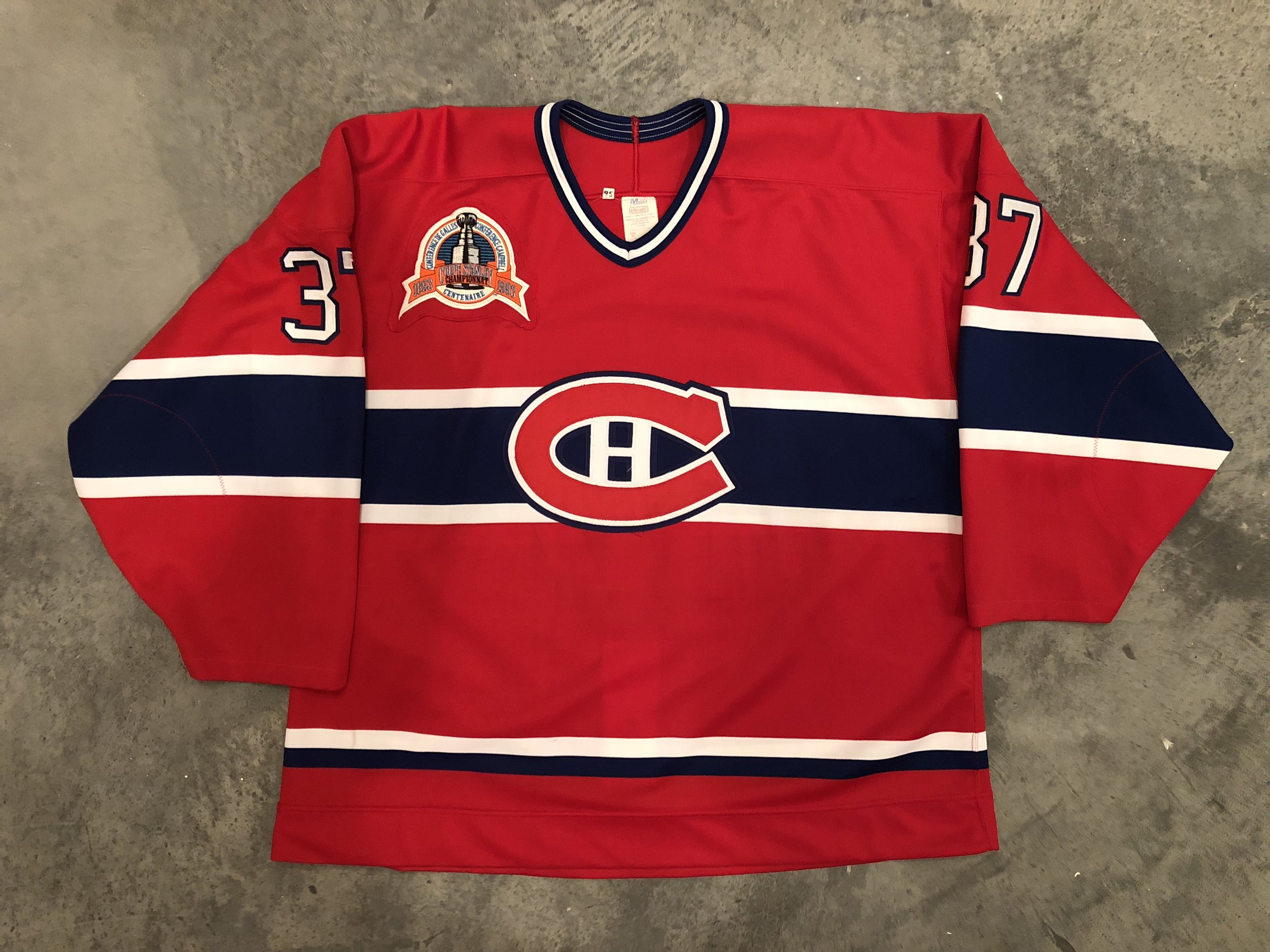 Montreal Canadiens Stanley Cup champions jersey