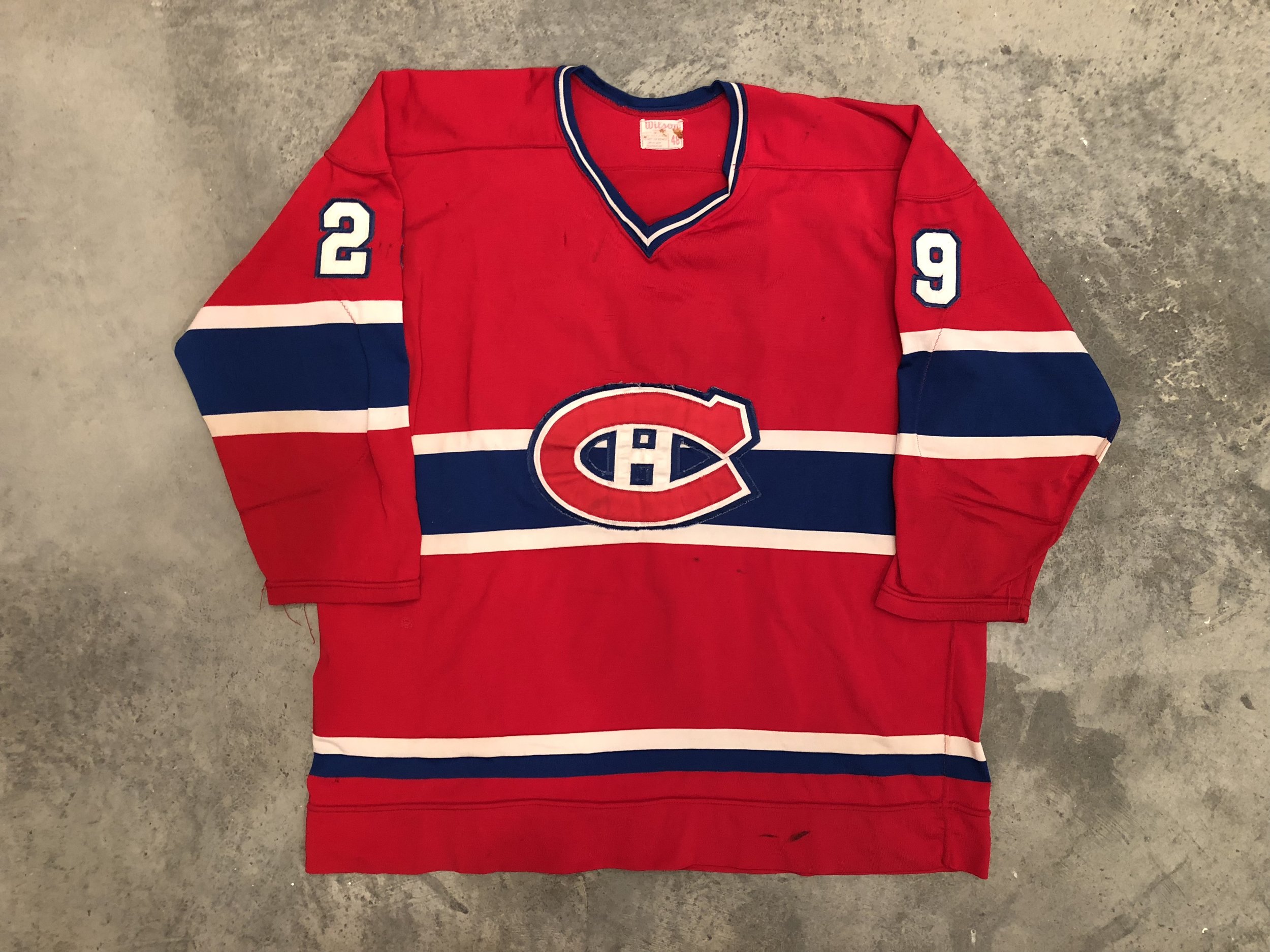 Lot Detail - Ken Dryden Signed Montreal Canadiens Jersey