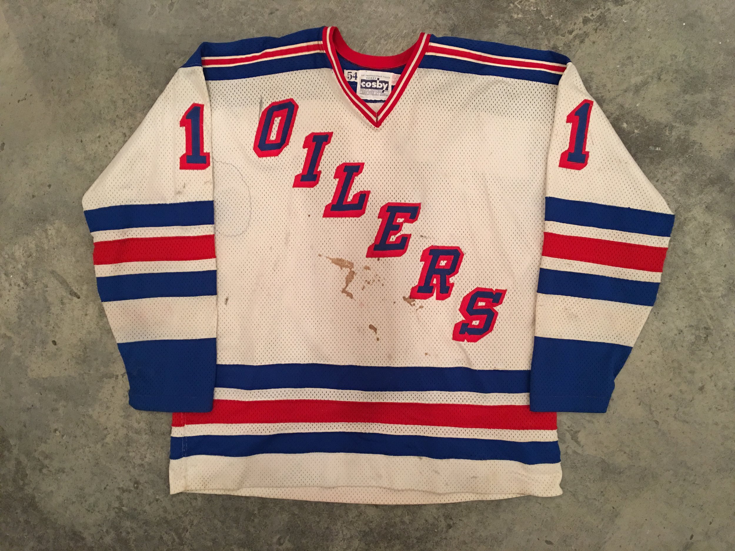 JOHN VANBIESBROUCK New York Islanders 2000 CCM Throwback Home NHL