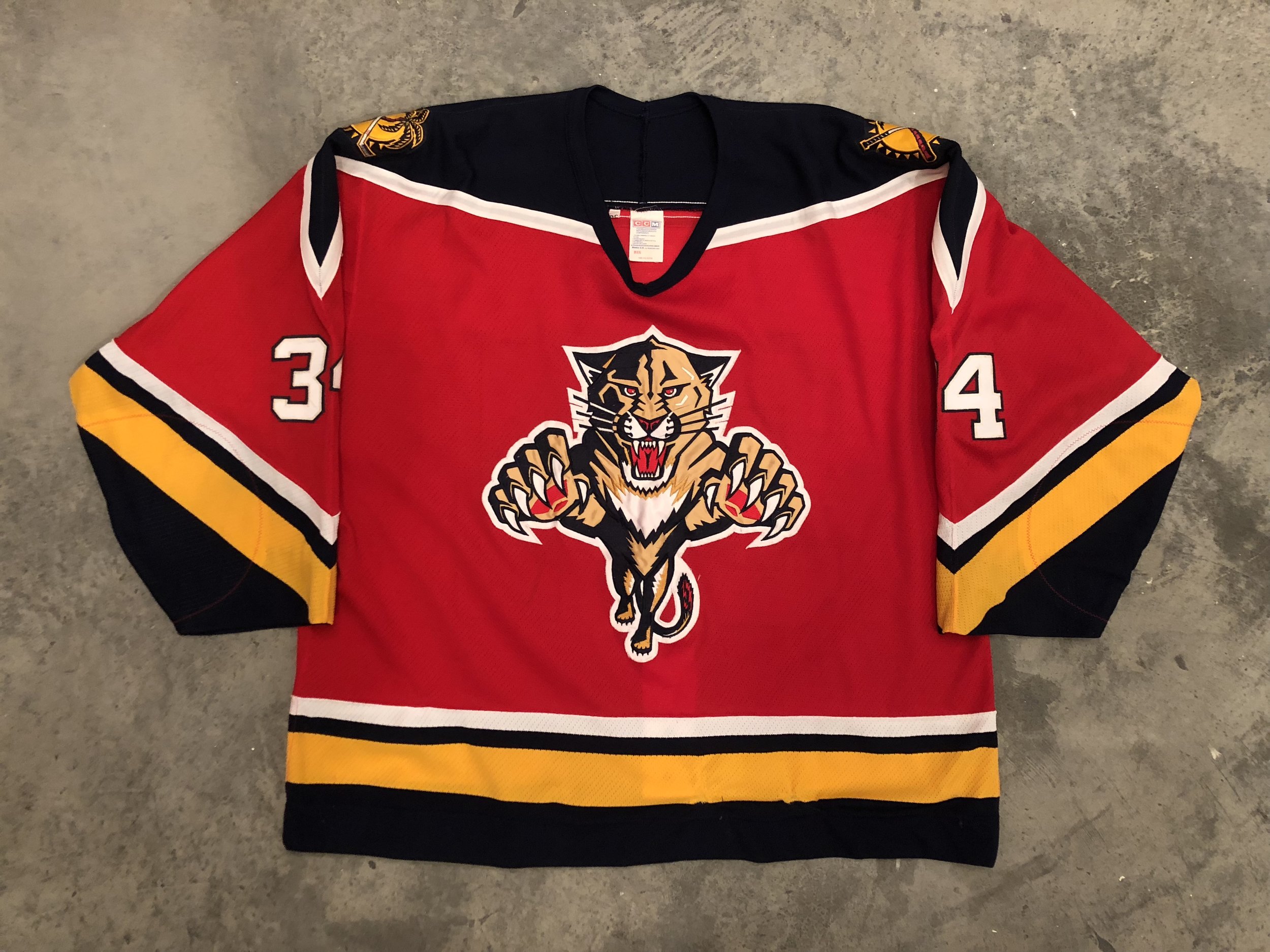 1993 florida panthers jersey
