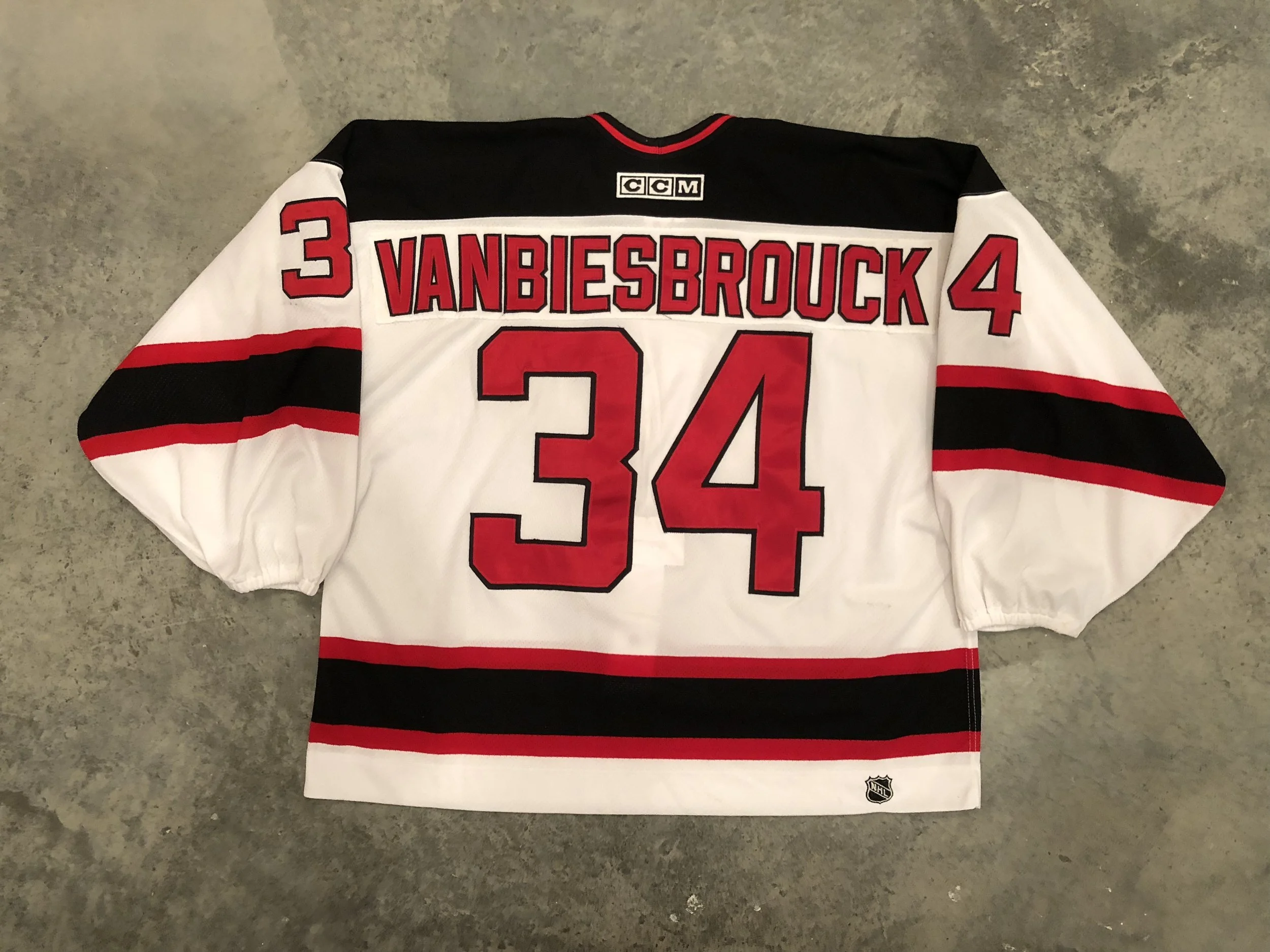 Vanbiesbrouck - Panthers SCF — Game Worn Goalie Jerseys