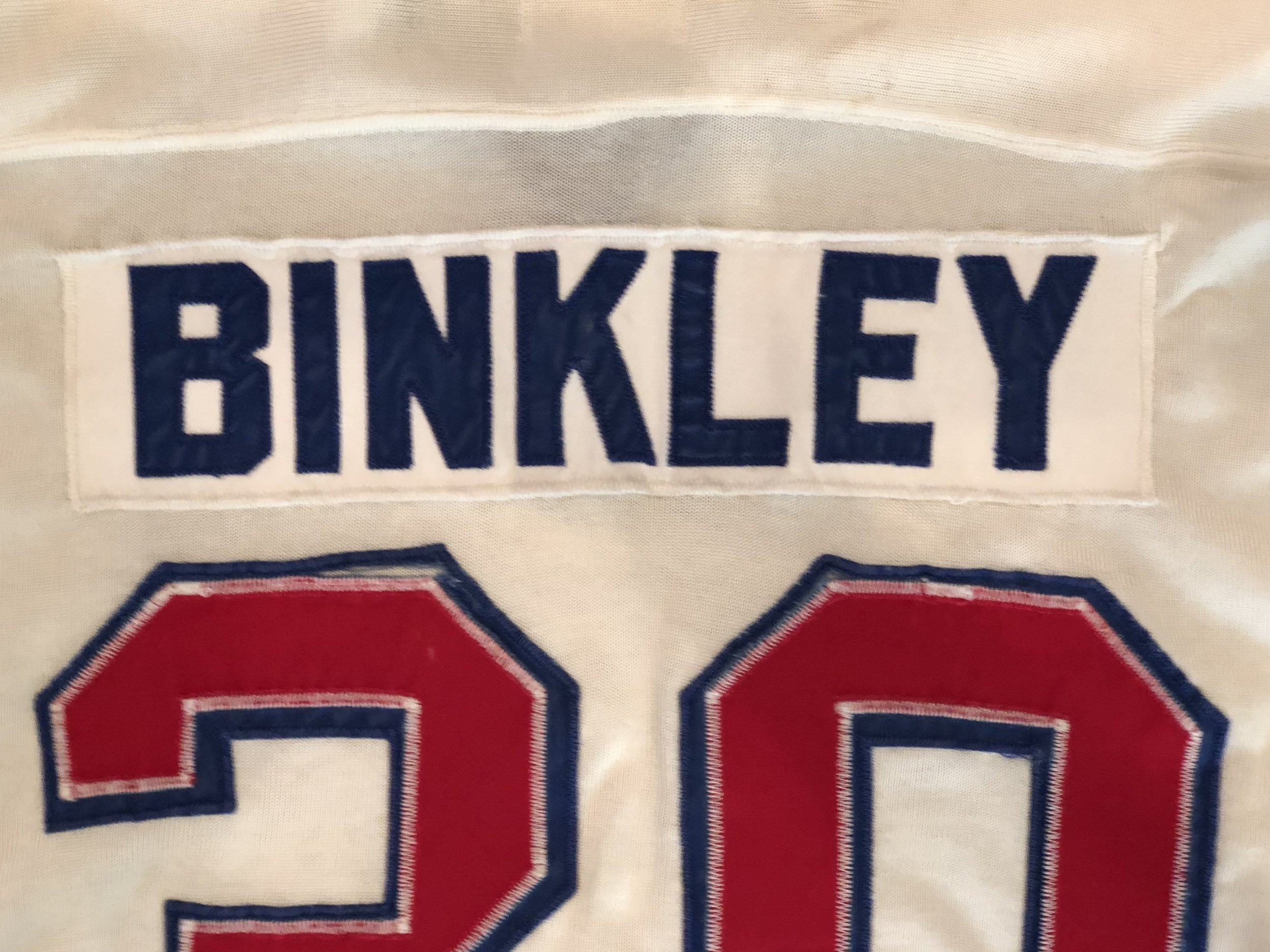Les Binkley Toros — Game Worn Goalie Jerseys