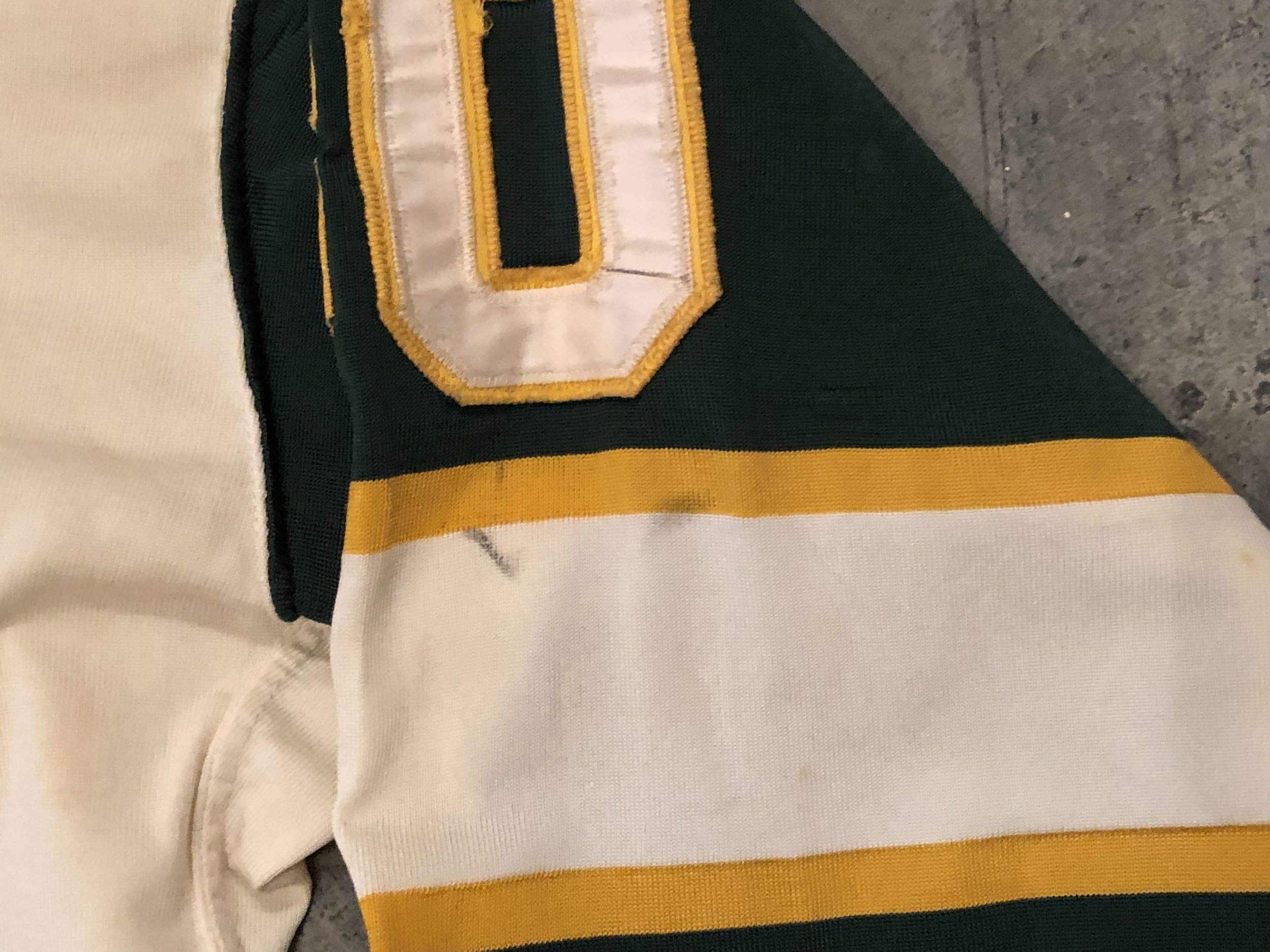 1977-78 Louis Levasseur New England Whalers Game Worn Jersey