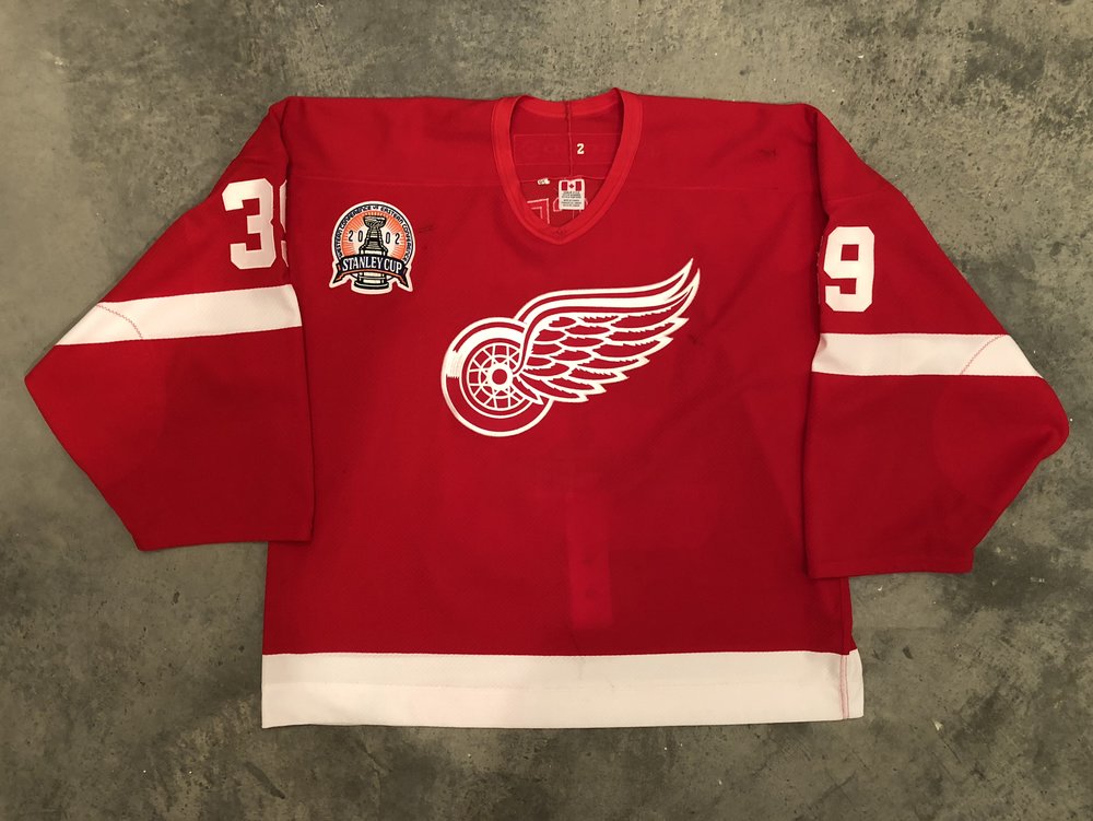 2002 Detroit Red Wings Stanley Cup Champions Team-Signed Jersey - NHL  Auctions