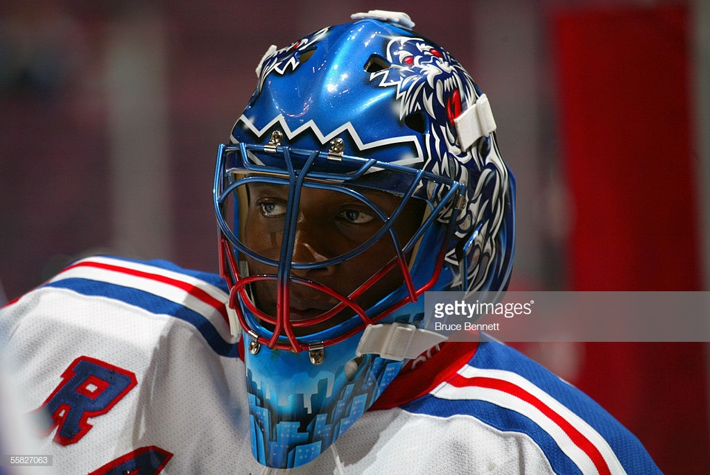 New York Rangers Goalie Kevin Weekes Editorial Stock Photo - Stock