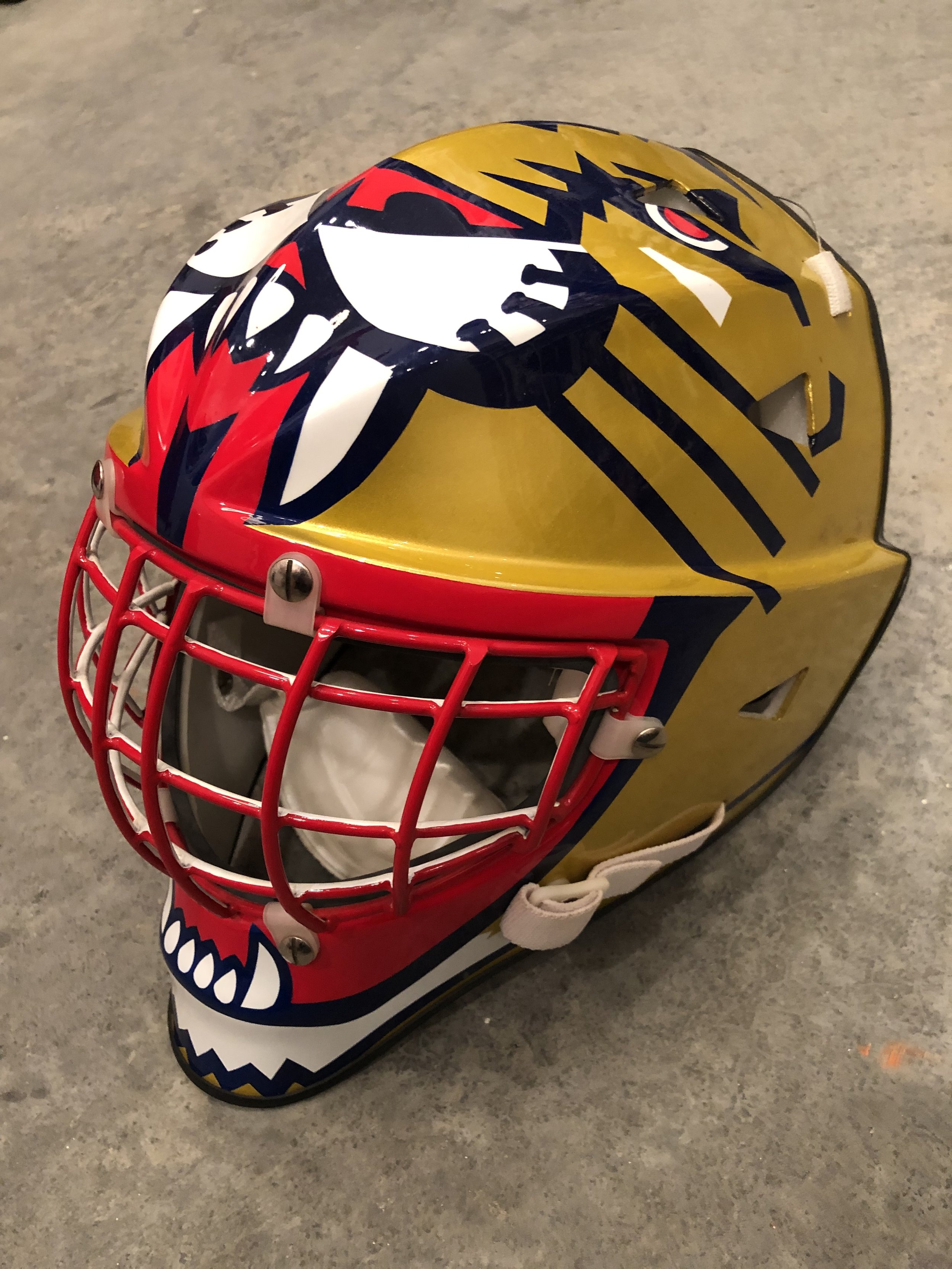 E. A. Sports, Other, 996 Ea Sports Florida Panthers Mini Goalie Mask  Vanbiesbrouck