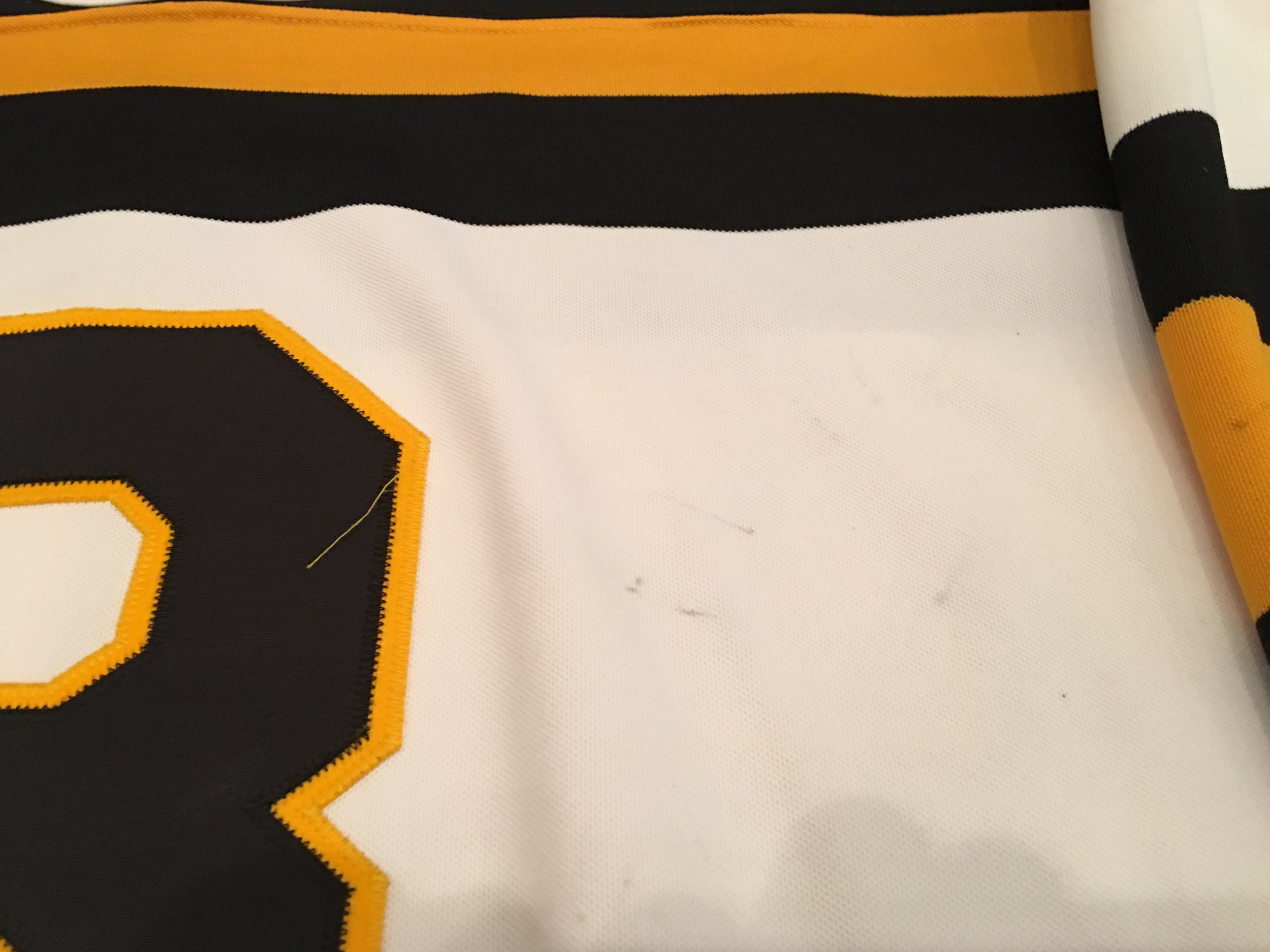 Andy Moog TBTC Bruins — Game Worn Goalie Jerseys