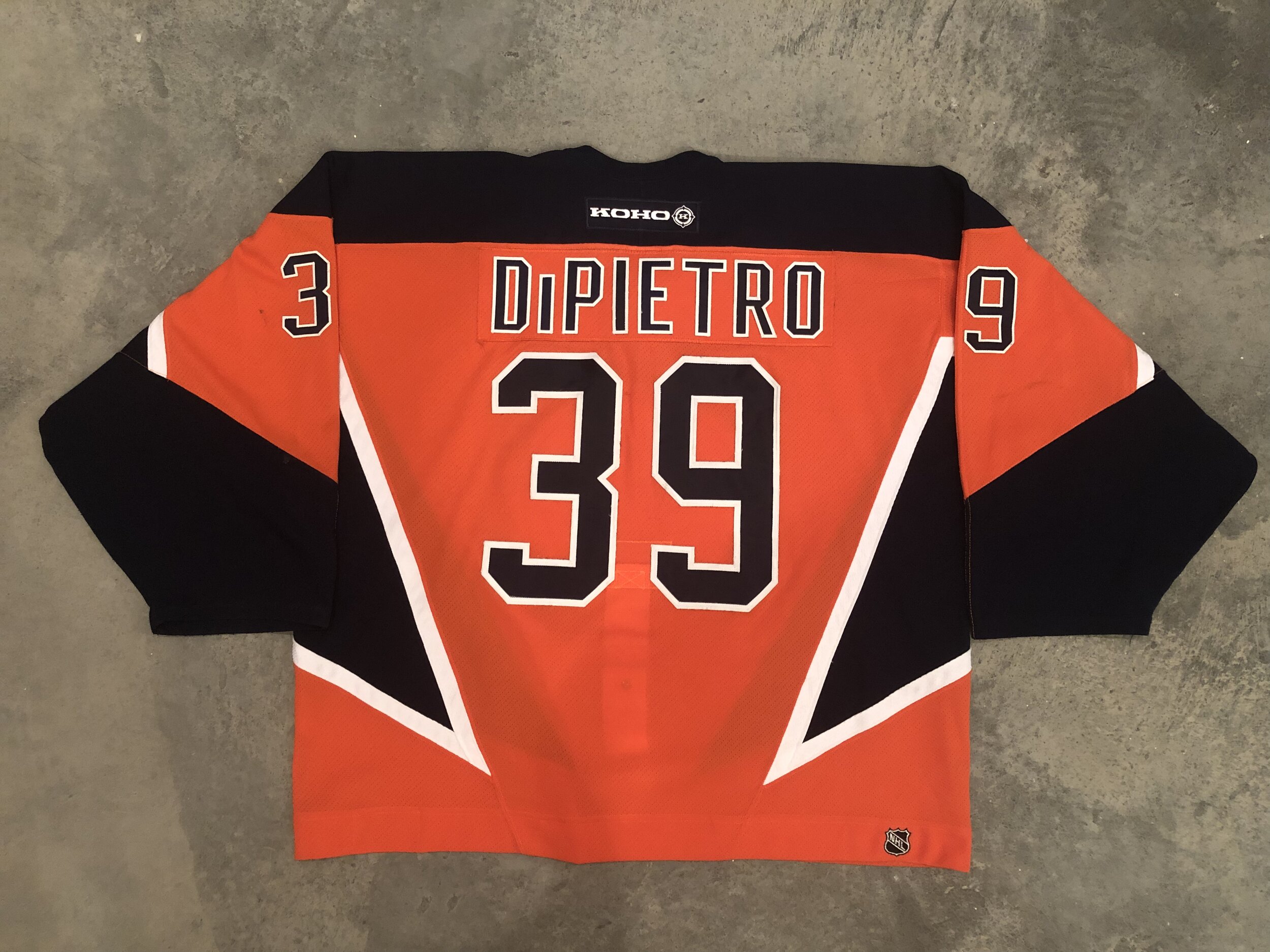 Rick DiPietro Islanders Alt — Game Worn Goalie Jerseys