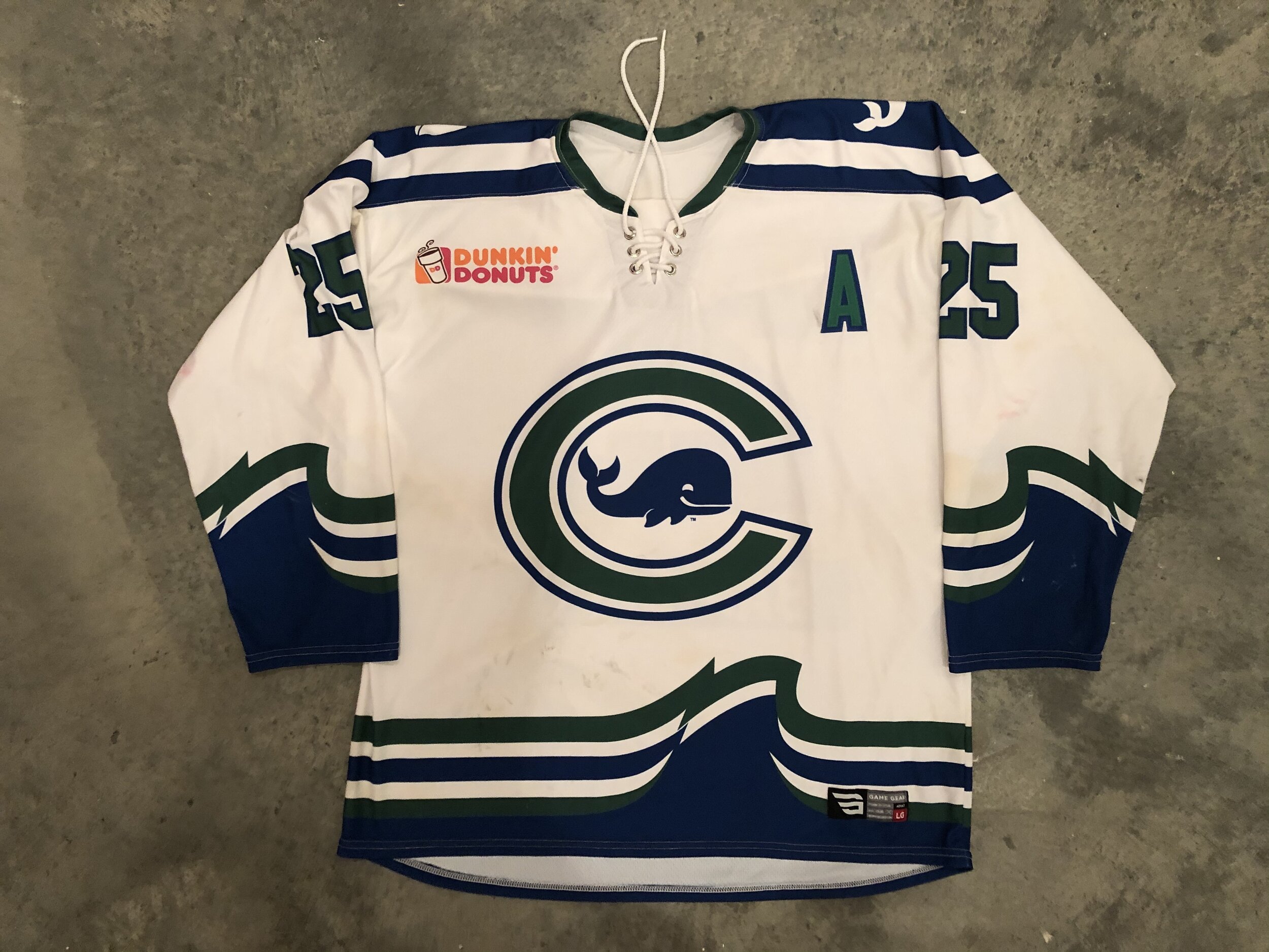 Connecticut Whale 2012 - 2013 Game Worn Jersey