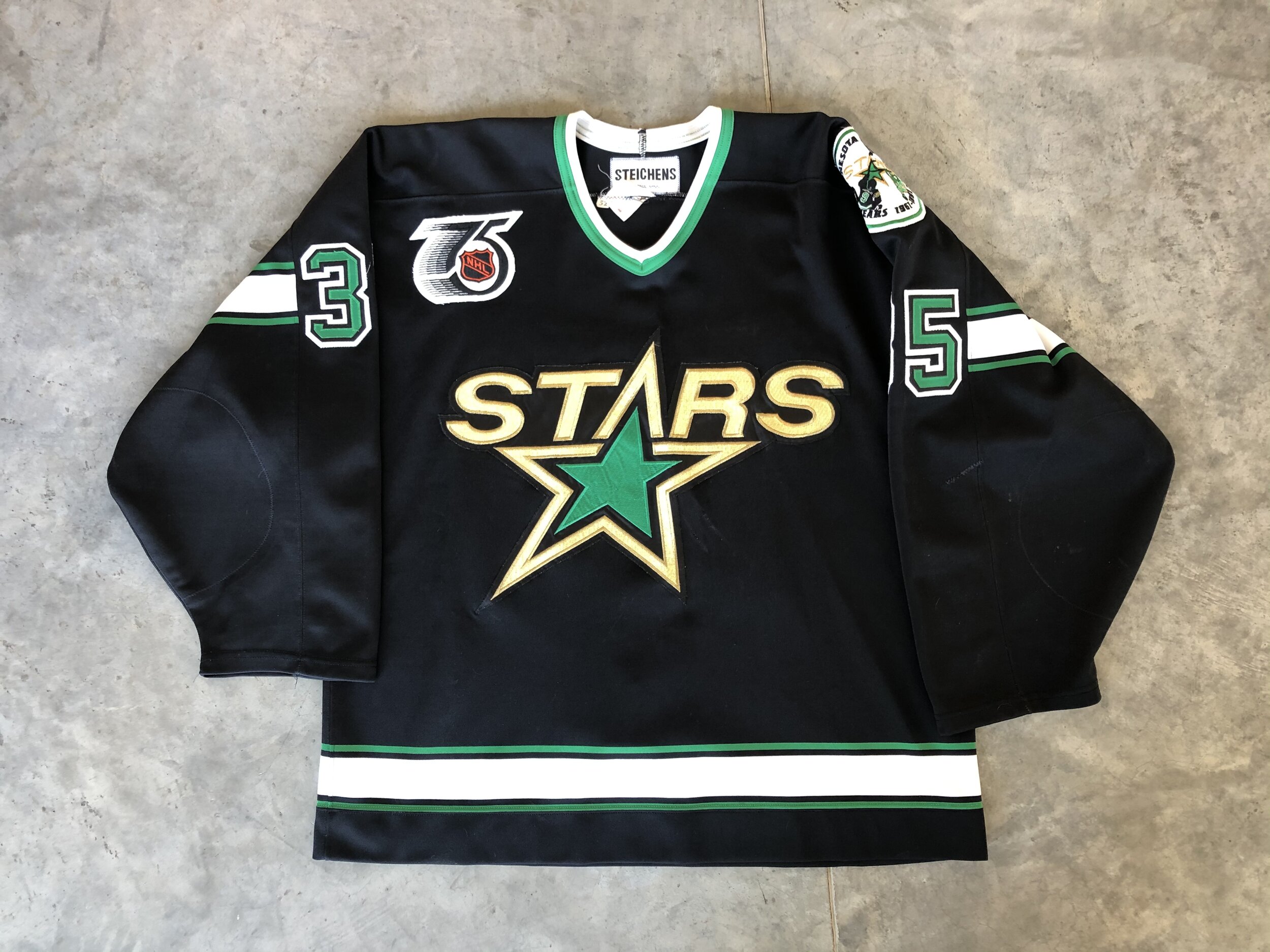 Vintage 1991 Minnesota North Stars Dallas STARS APEX Jacket NHL Hockey