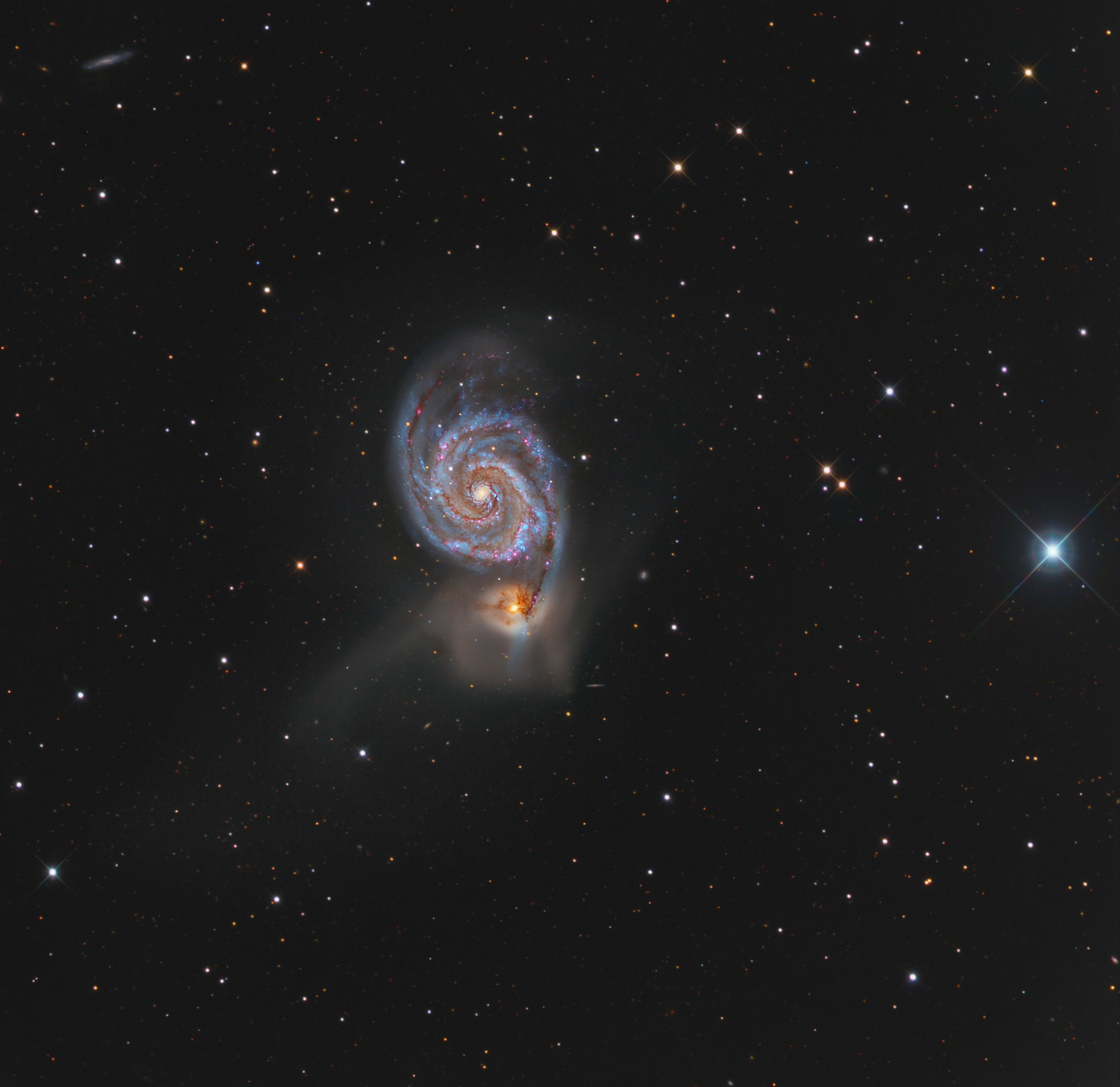 M51 From 14.5RC Rancho Hidalgo