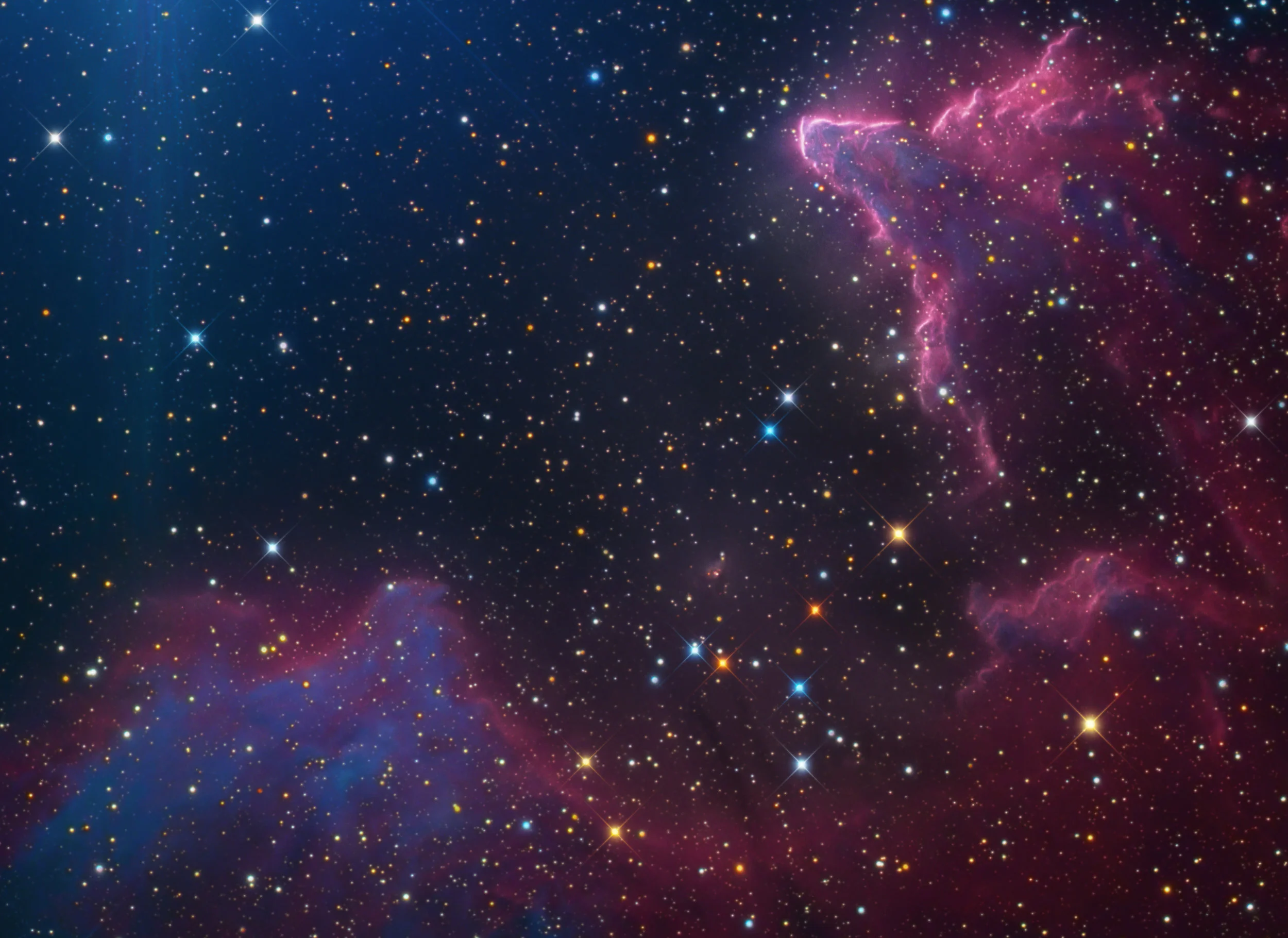 IC 59 and IC 63 in Cassiopeia