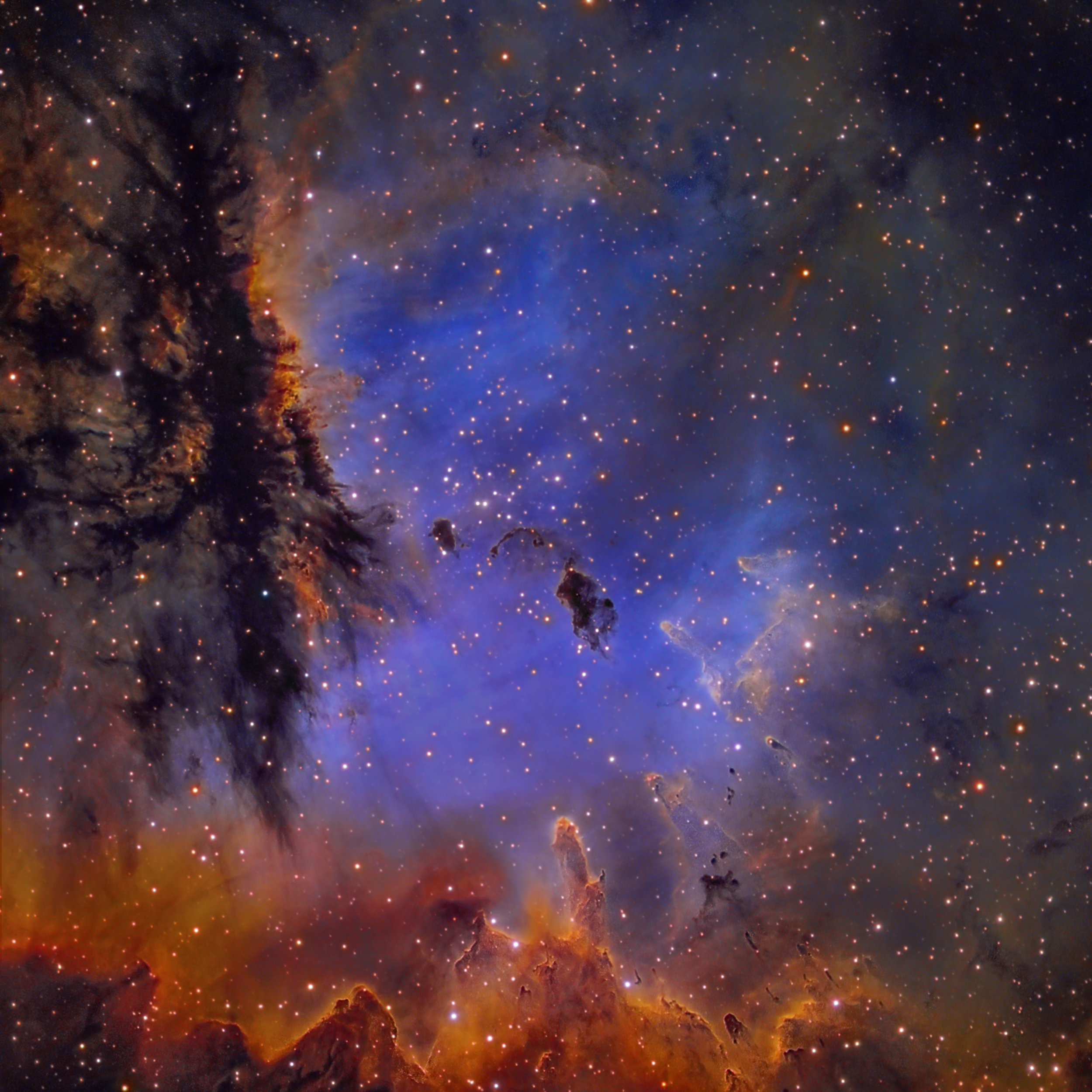 NGC 281 Narrowband (SRO-California)