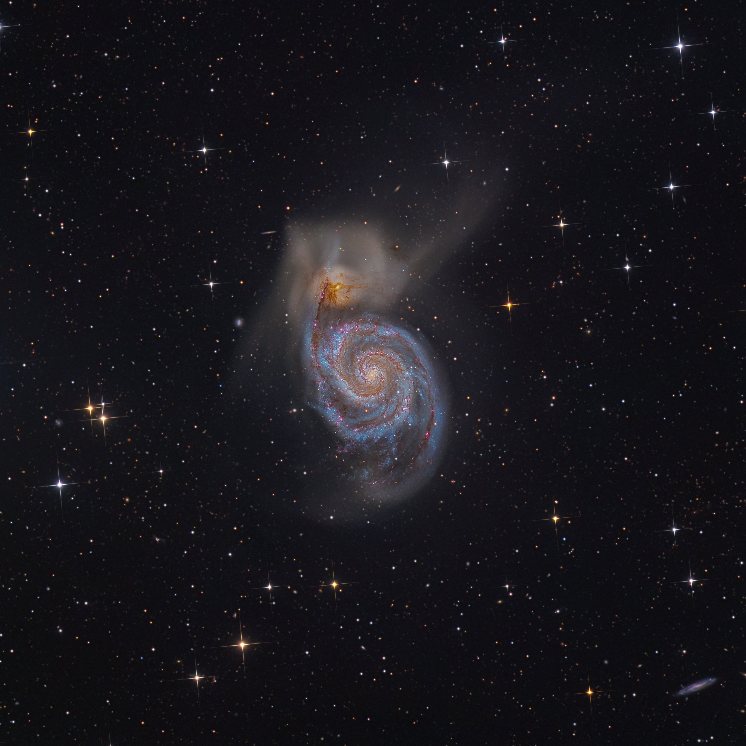 M51 The Whirplool Galaxy 