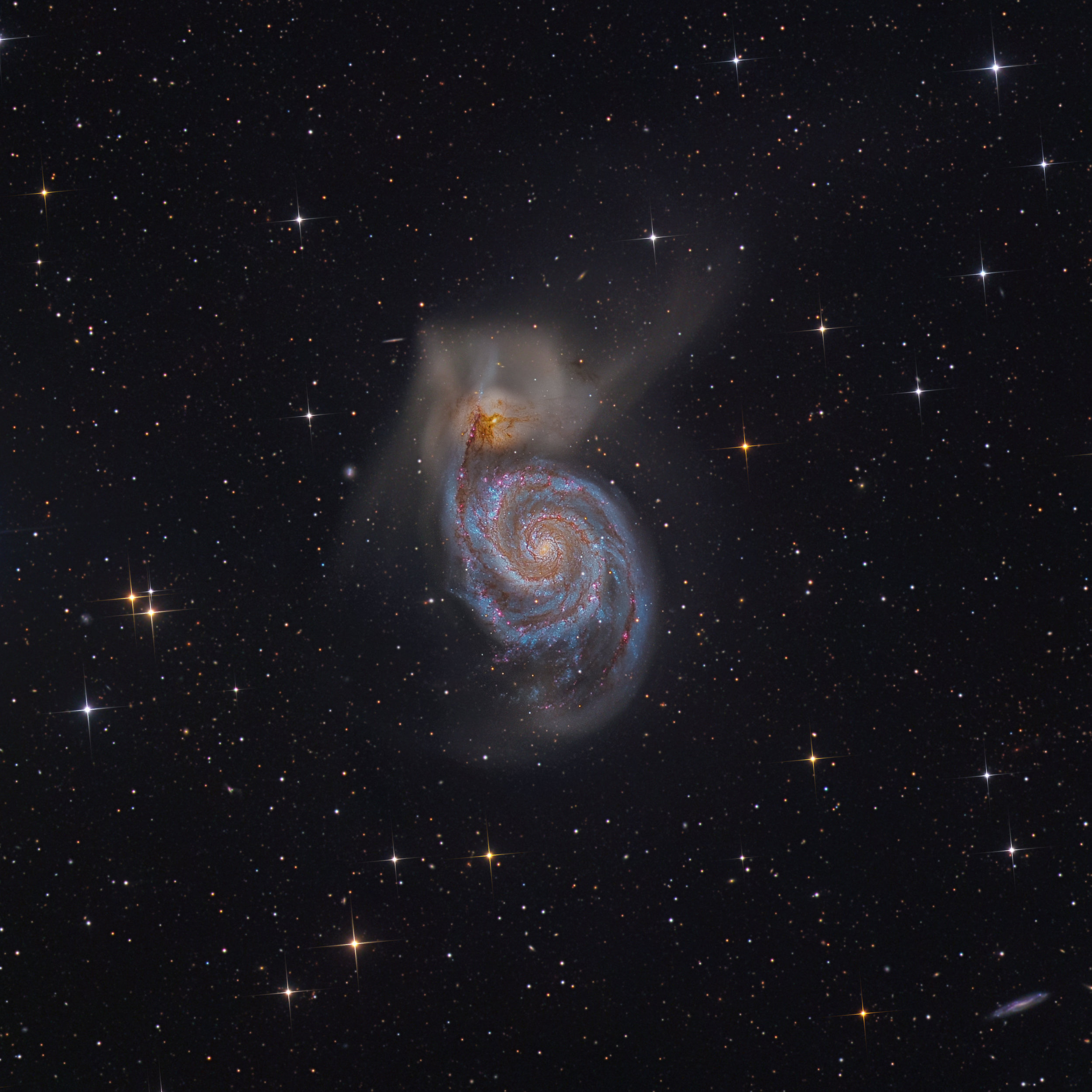 M51 The Whirplool Galaxy