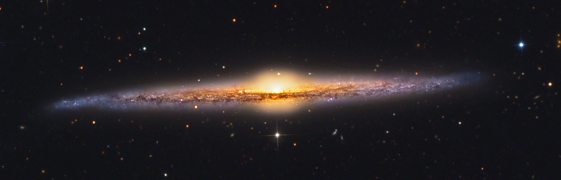 100%crop NGC 4565