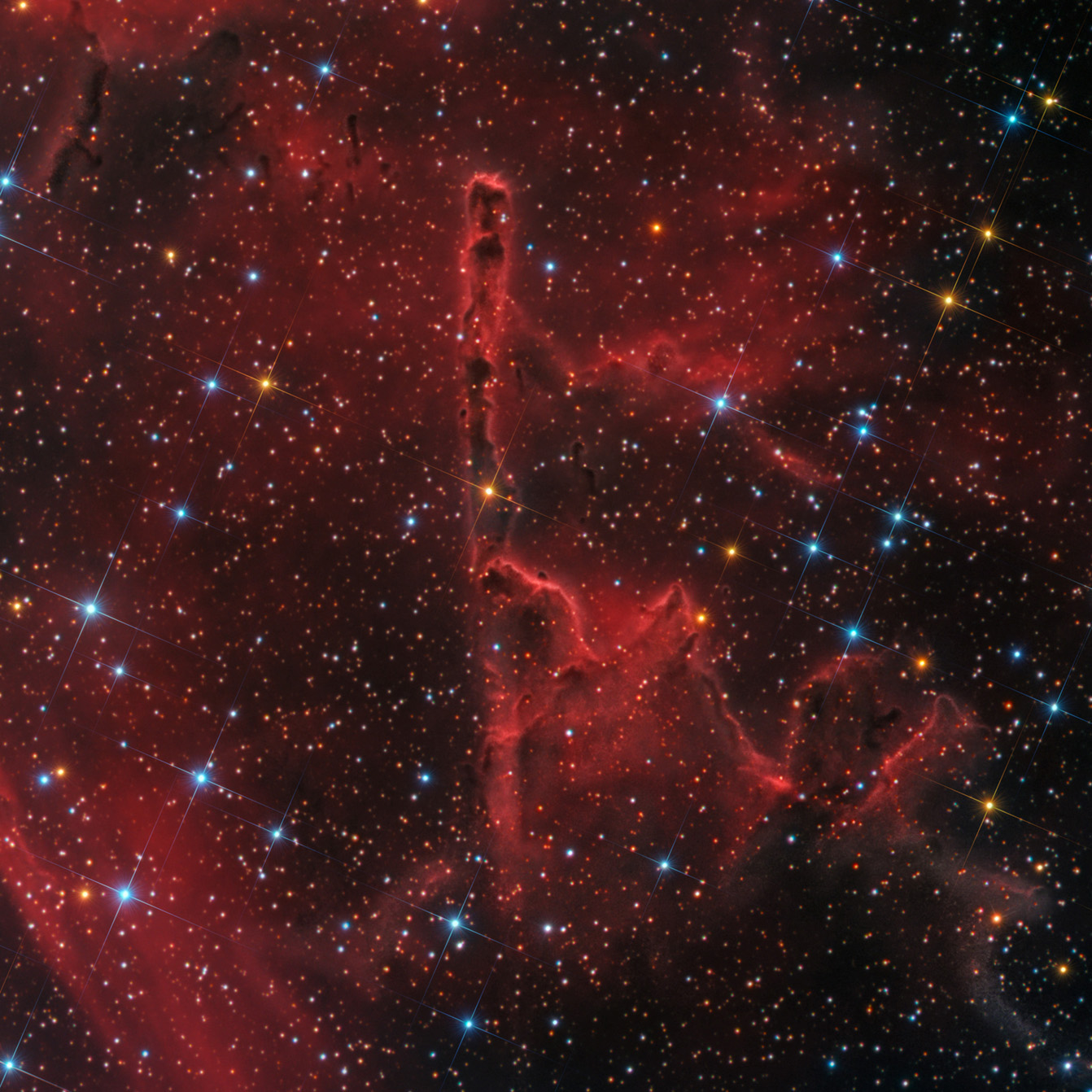 IC 1805, Pillar of Creation (SWO)