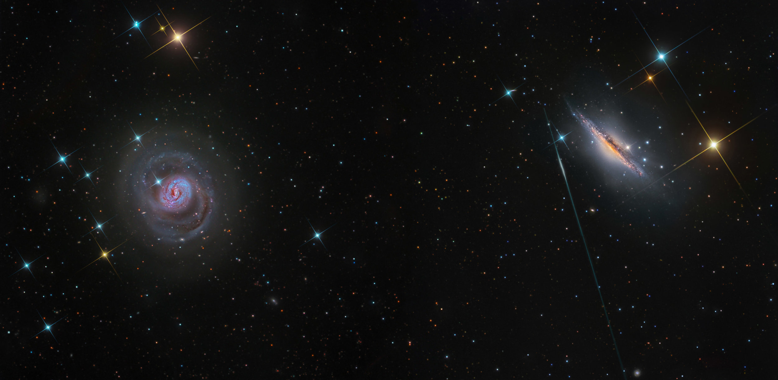 M77 and NGC 1075