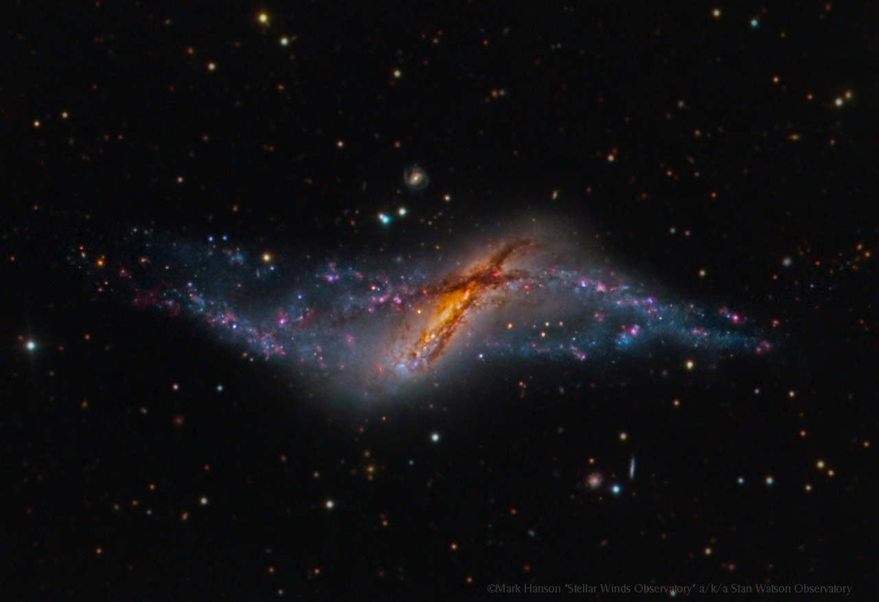 NGC 660 - The Polar Ring Galaxy