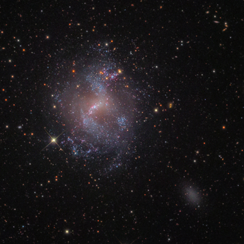 NGC 4214 Dwarf Galaxy