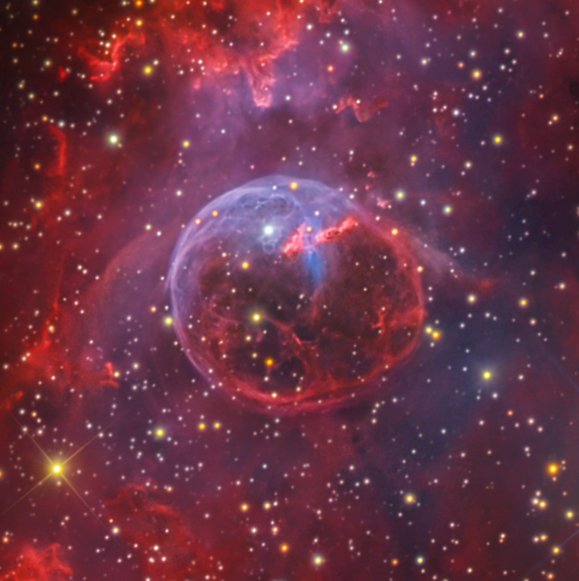 Bubble Nebula - NGC 7635 From GBO