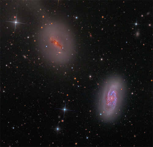 NGC 2964,2968,2970