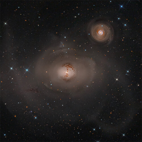 NGC 1316 & 1317