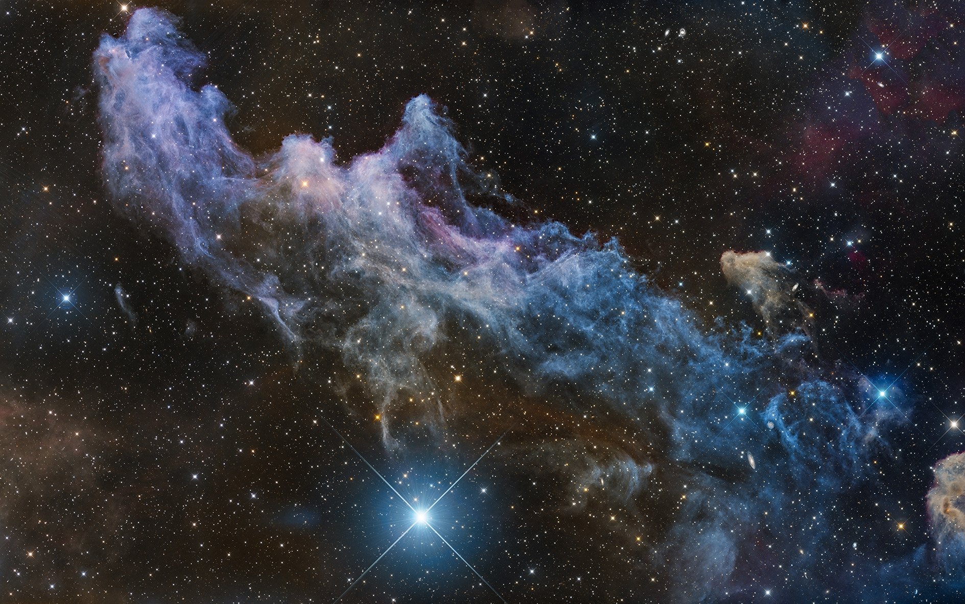 The Witch Head Nebula