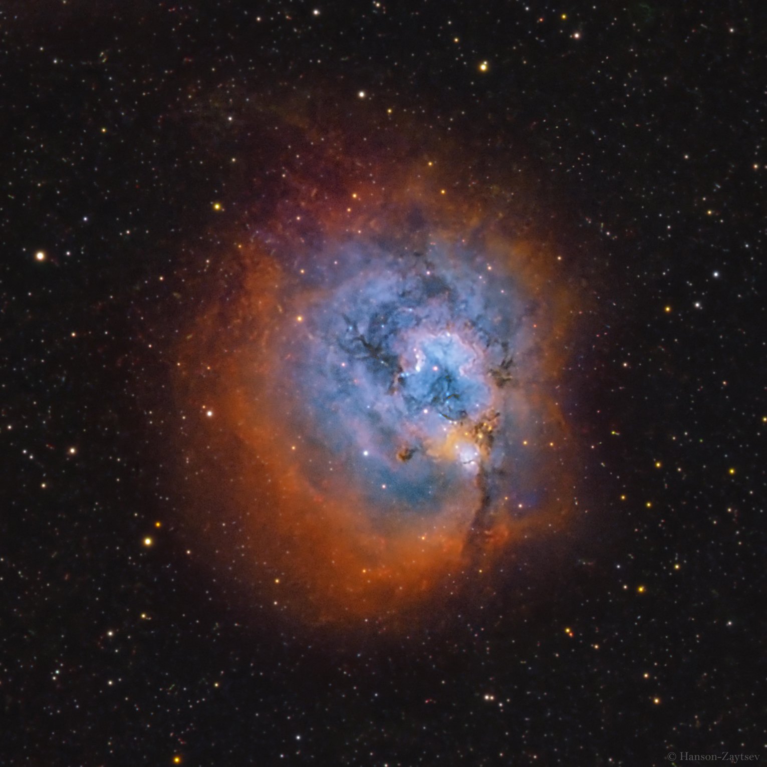 NGC 1914 Labyrinth nebula