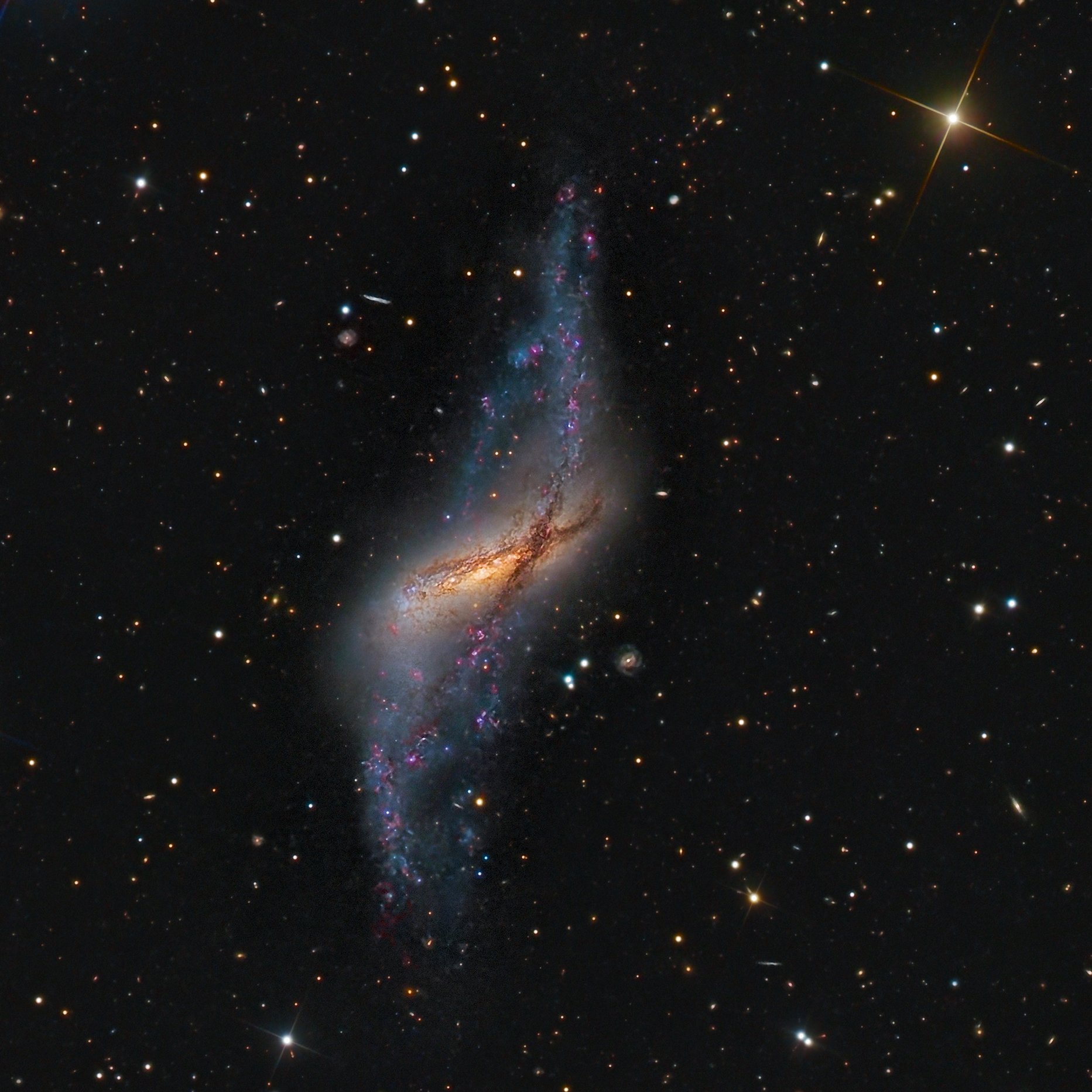 NGC 660 - The Polar Ring Galaxy