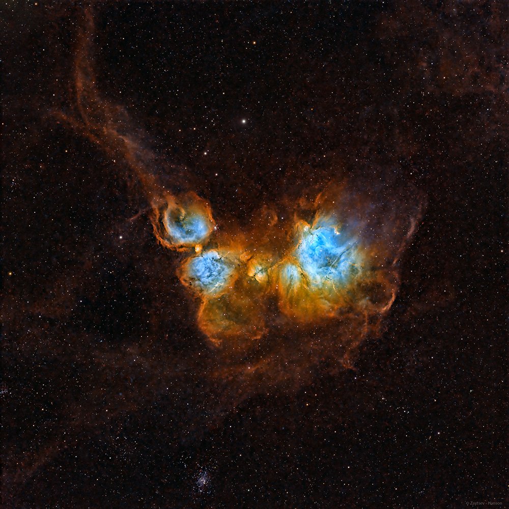 LHA 120-N55 emission nebula