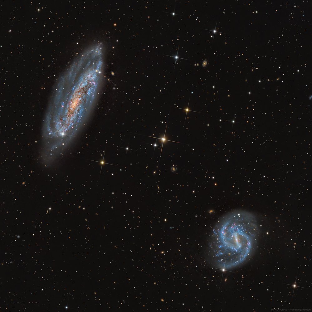 NGC 3511 and 3513