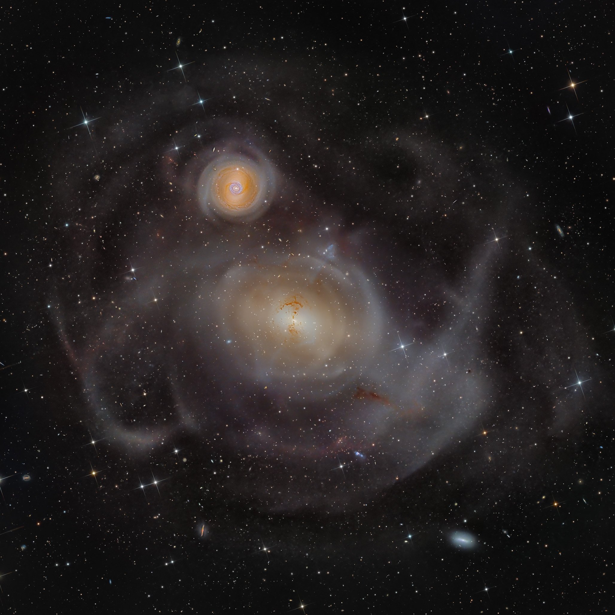NGC 1316 “Ripples, Loops and Arcs”