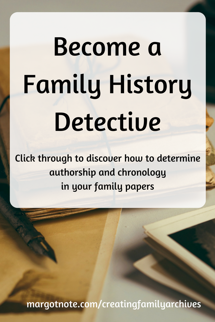 Become a genealogy detective