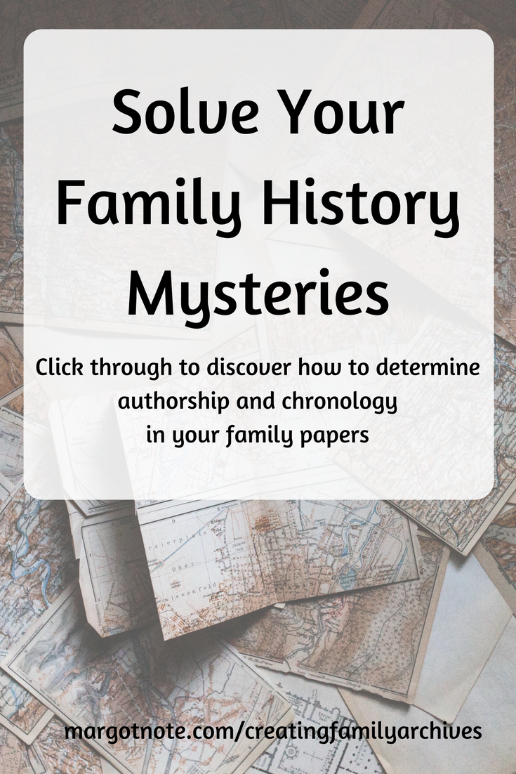 Solve your genealogy mysteries