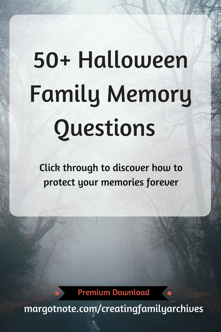 50+ Halloween Family Memory Questions