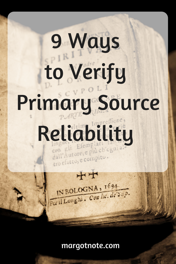 9 Ways to Verify Primary Source Reliability